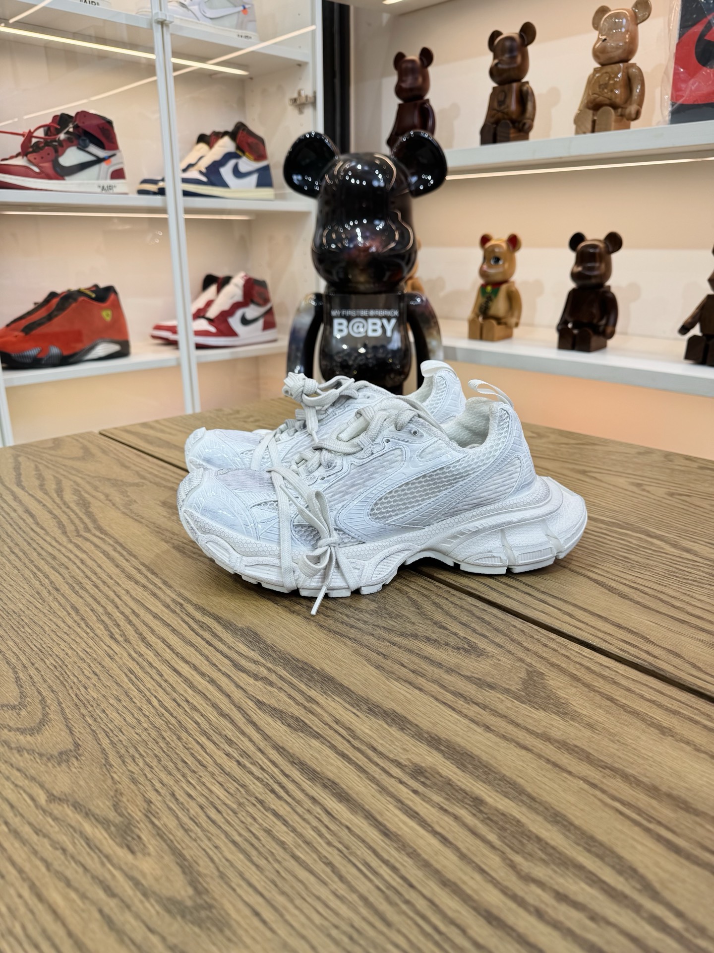 【💥清倉特價💥】 巴黎世家3XL 白色 尺碼：38 （偏大 39脚可穿） 品相佳：G（無盒）