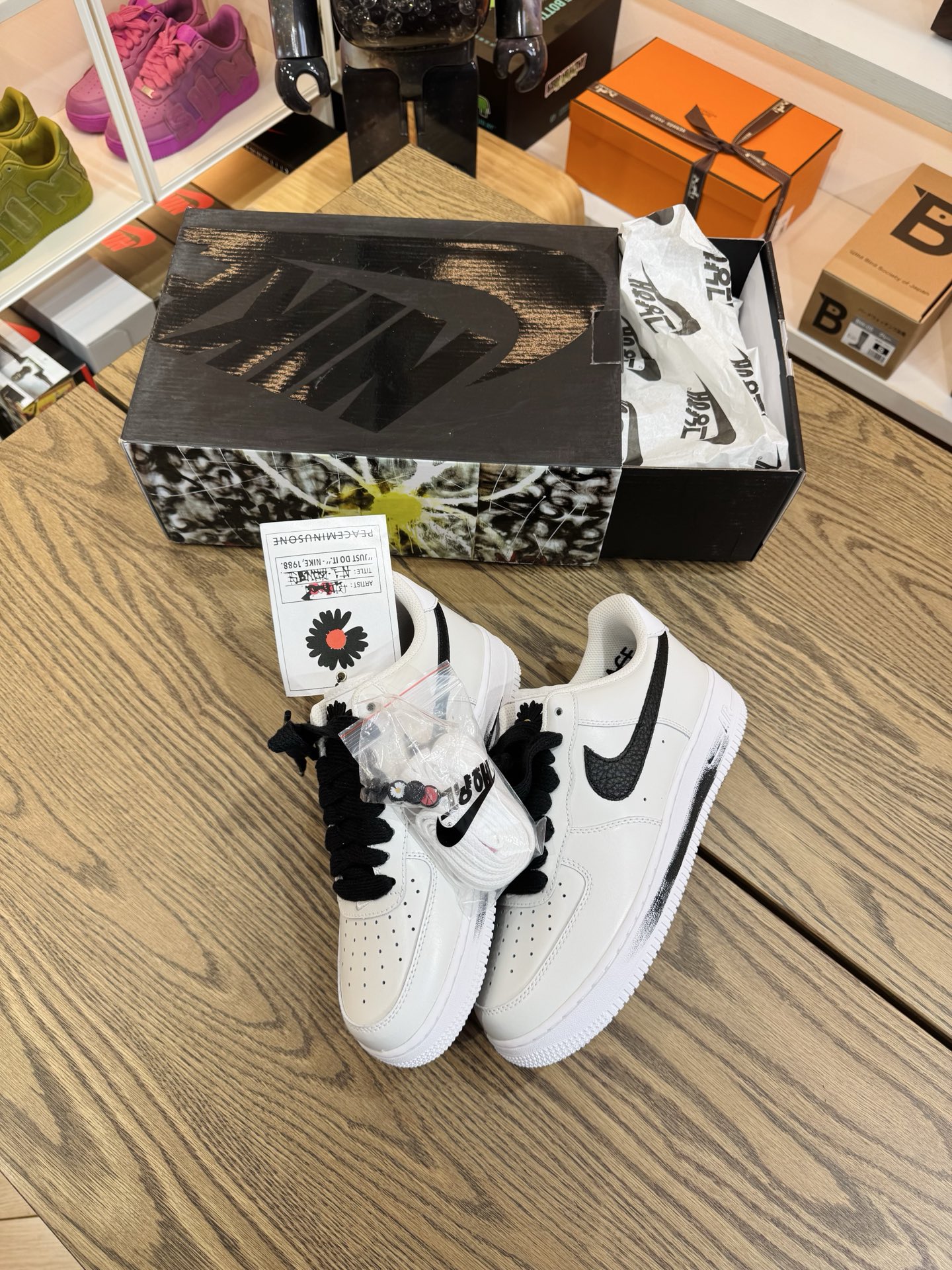 💥清倉特價💥 AF1 權志龍 白色 尺碼 41-US8-26 品相佳：G 