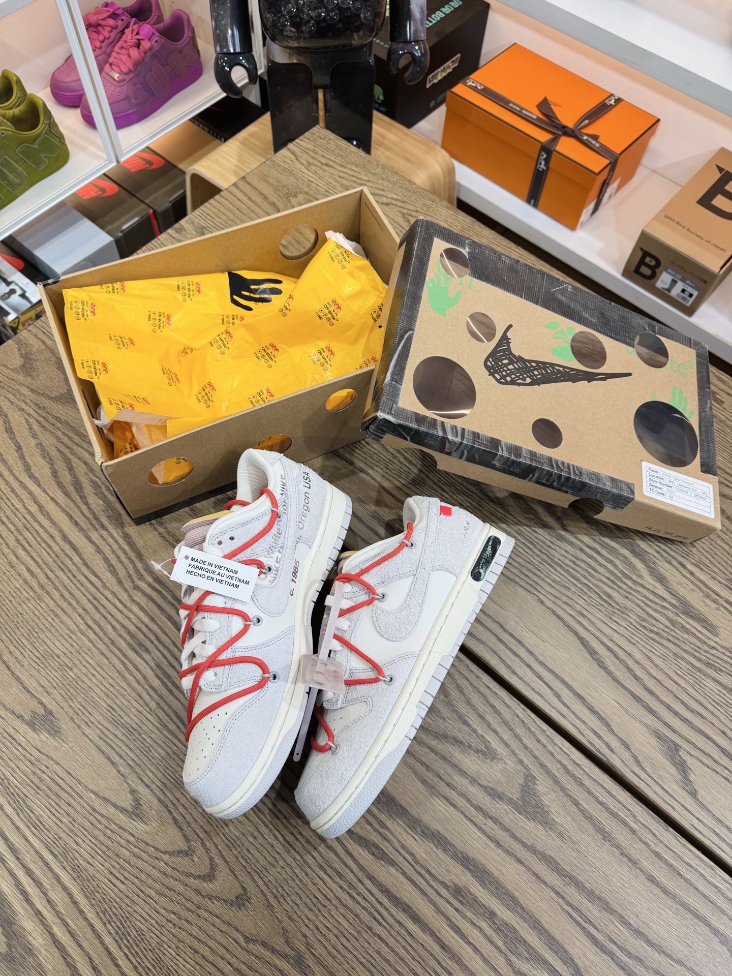 【💥清倉特價💥】 DUNK OW 配色No.33 尺碼 41-US8-26 品相佳：G 