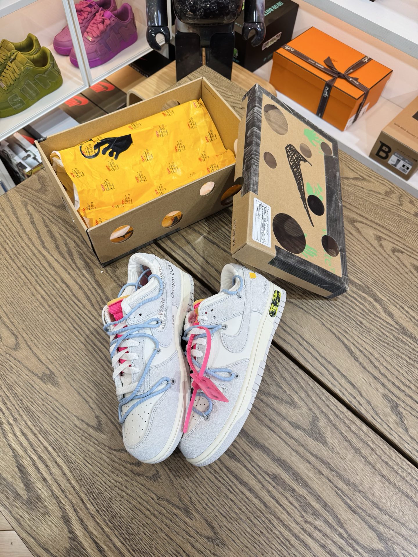 【💥清倉特價💥】 DUNK OW 配色No.38 尺碼 42-US8.5-26.5 品相佳：G 