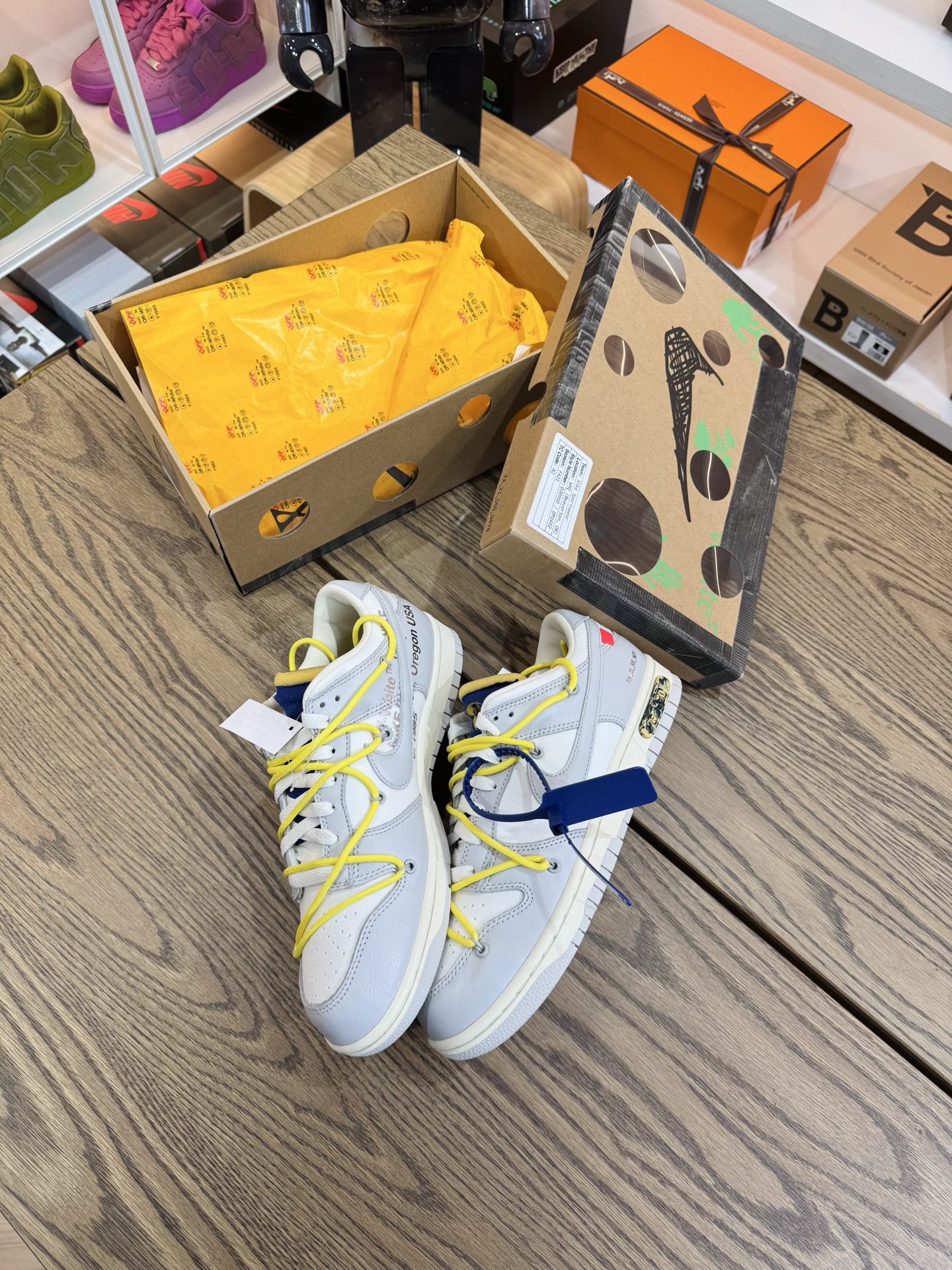 【💥清倉特價💥】 DUNK OW 配色No.27 尺碼 42-US8.5-26.5 品相佳：G 