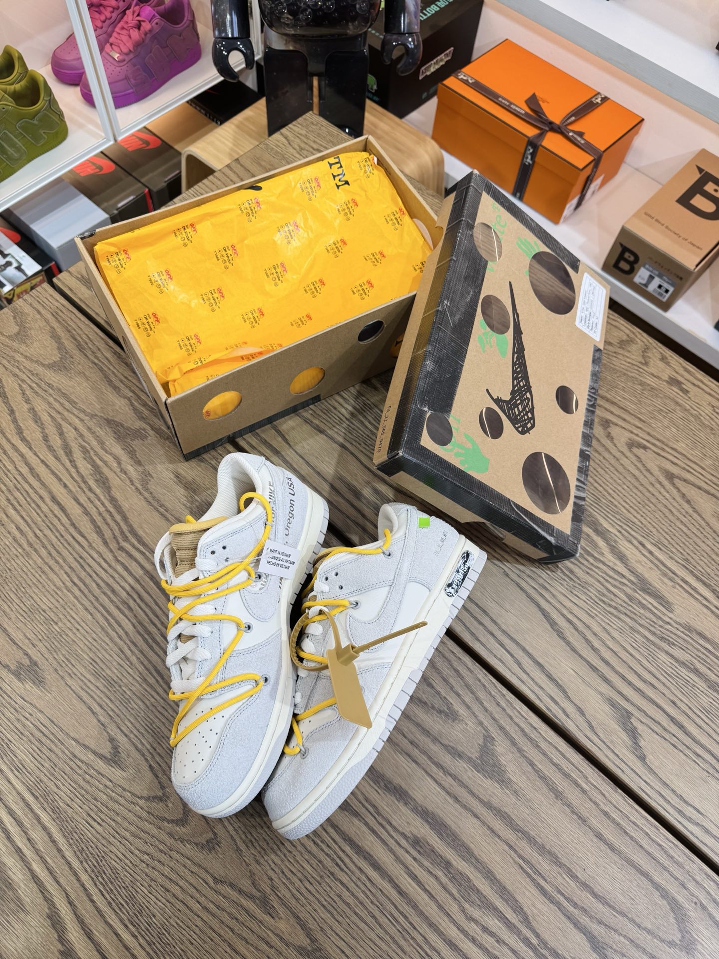 【💥清倉特價💥】 DUNK OW 配色No.39 尺碼 41-US8-26 品相佳：G 
