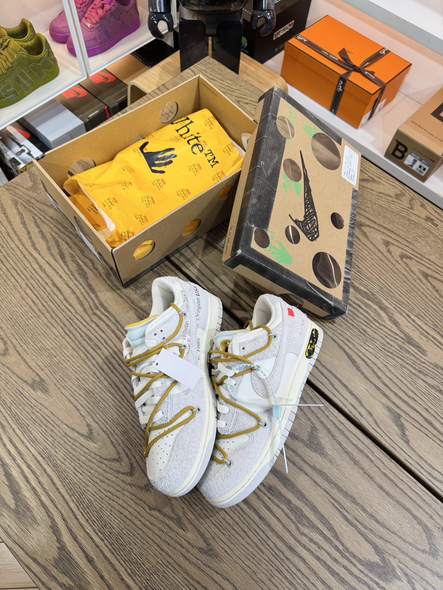 【💥清倉特價💥】 DUNK OW 配色No.37 尺碼 41-US8-26 品相佳：G 