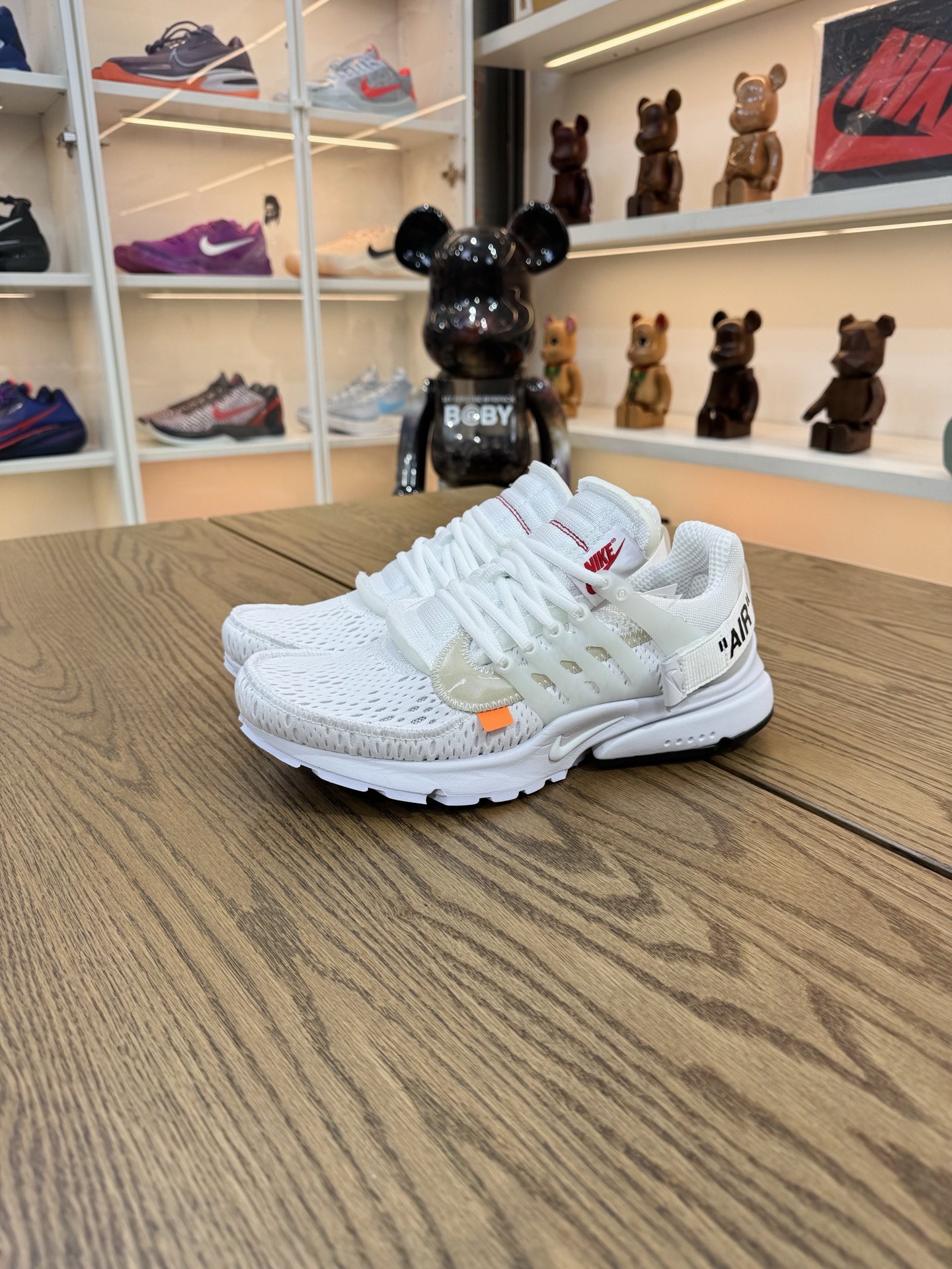 OW x Air Presto 玉石白 AA3830-100