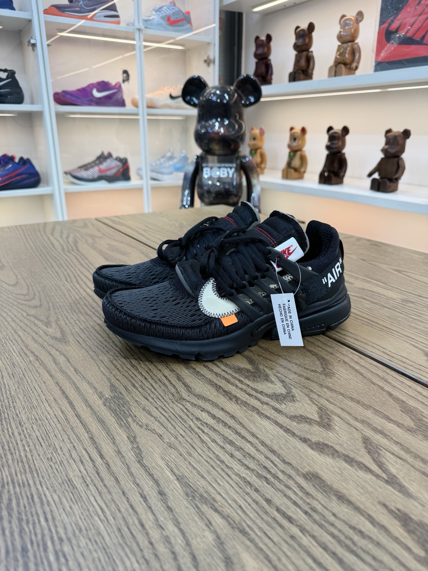 OW x Air Presto 黑武士 AA3830-002