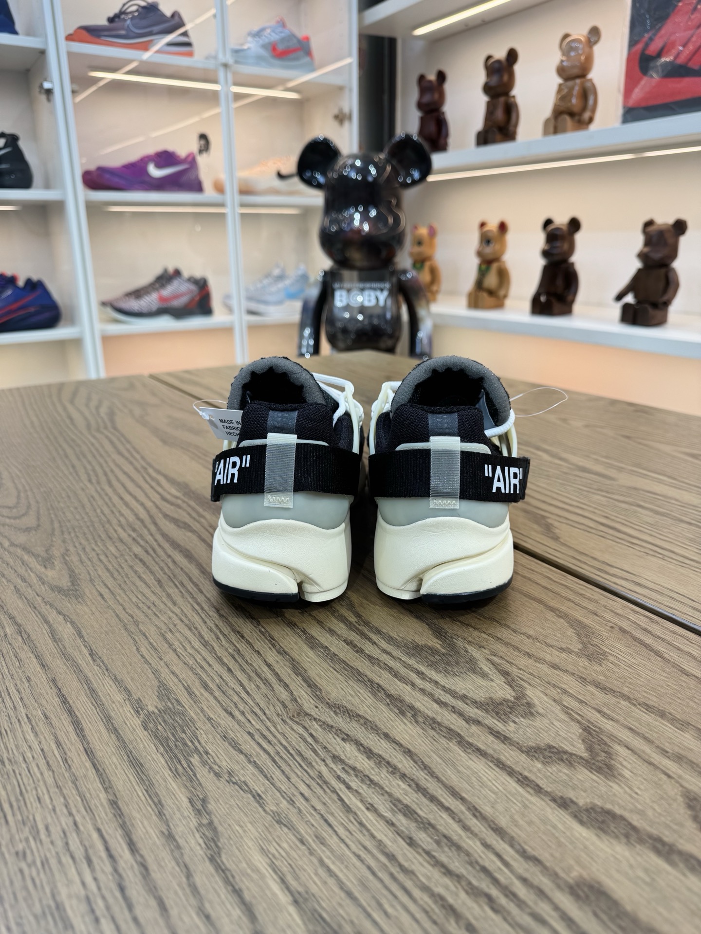 OW x Air Presto 黑白 AA3830-001
