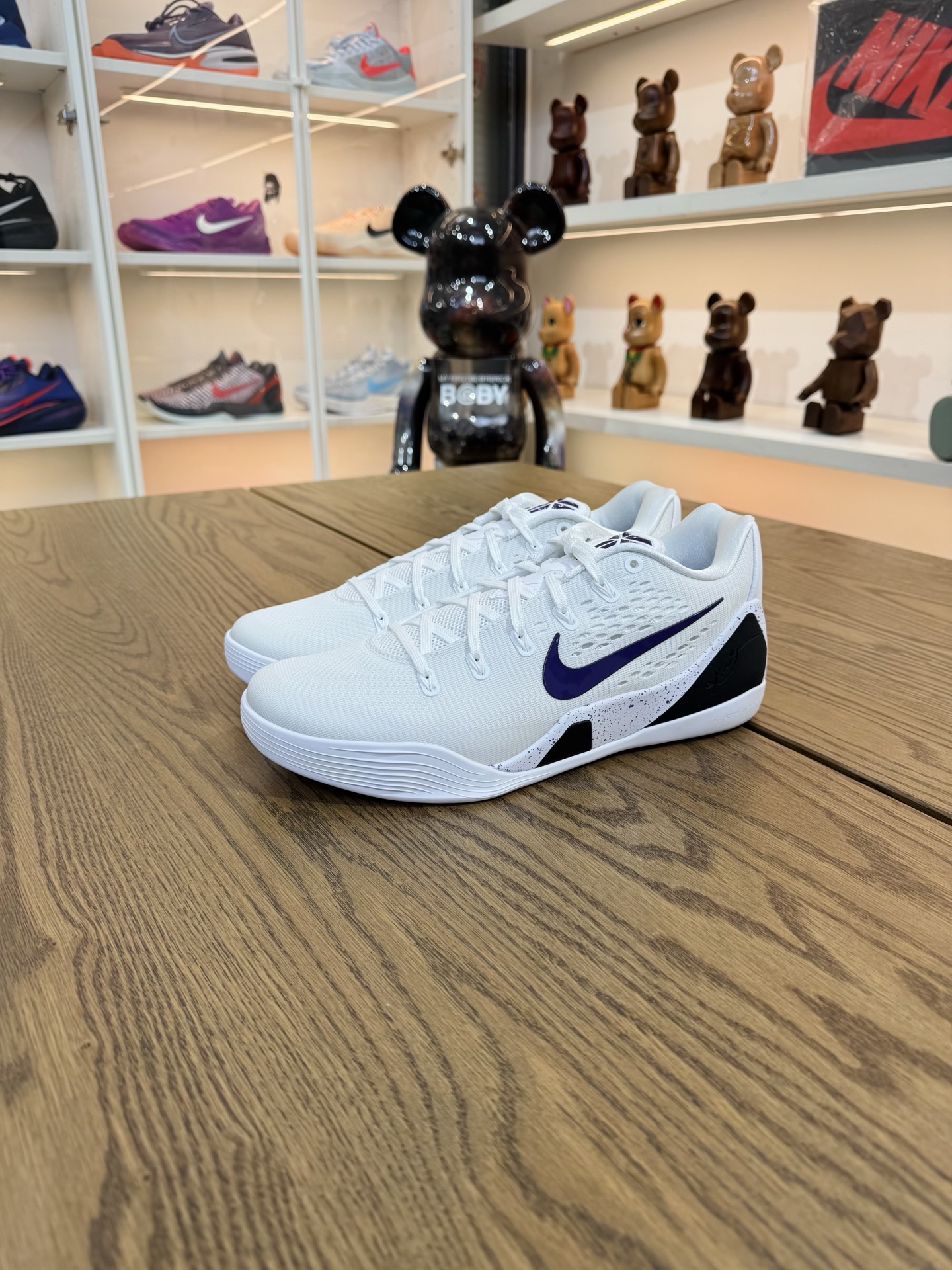 Kobe 9 Protro 白紫色 Elite Low EM IH1401-100