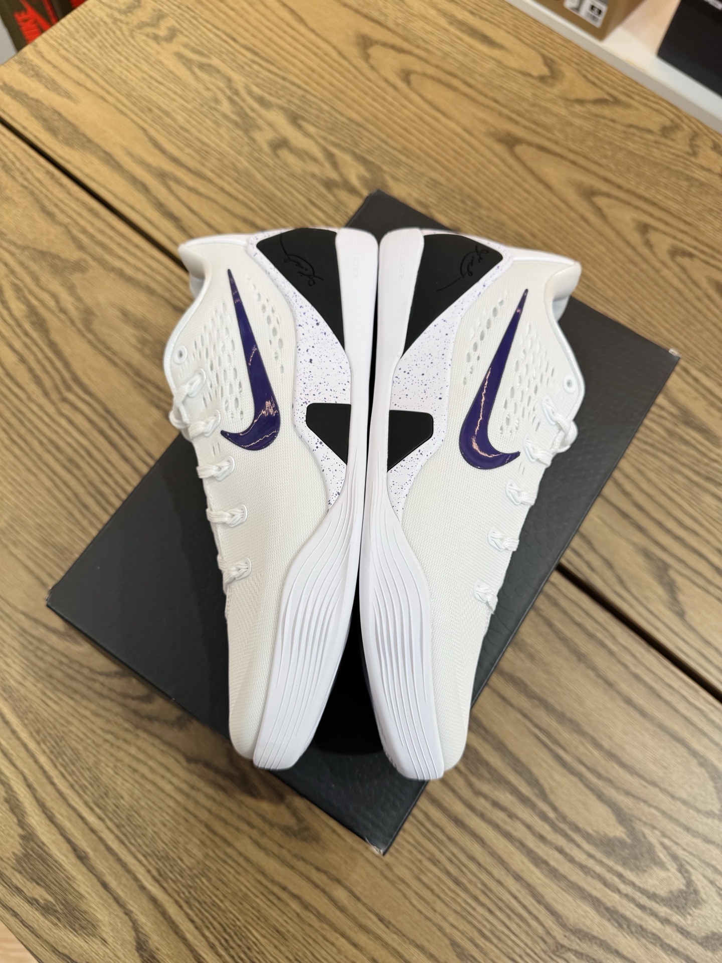 Kobe 9 Protro 白紫色 Elite Low EM IH1401-100