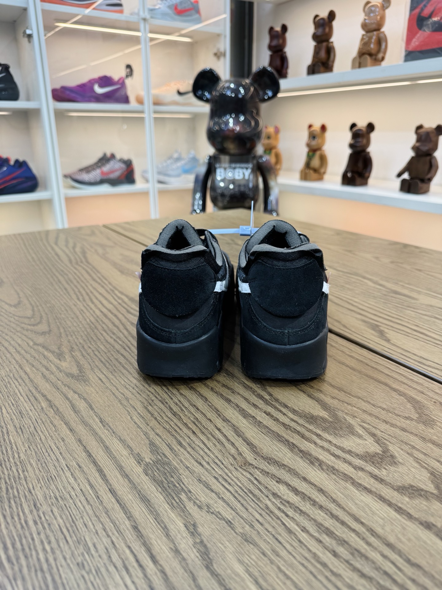 OW x Air Max 90 OG款 Black THE TEN 黑色 AA7293-001