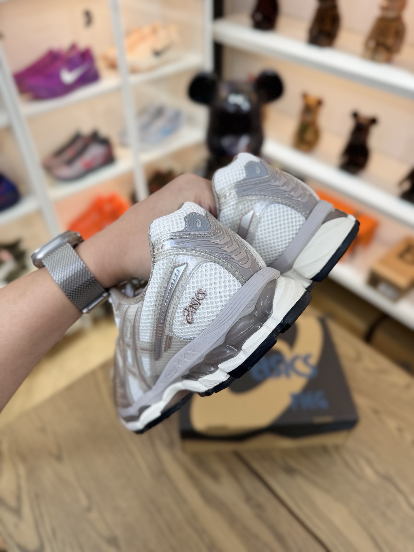 KITH x ASICS GEL Kayano 12.1 Loyalty Pack  米色 1203B144-100