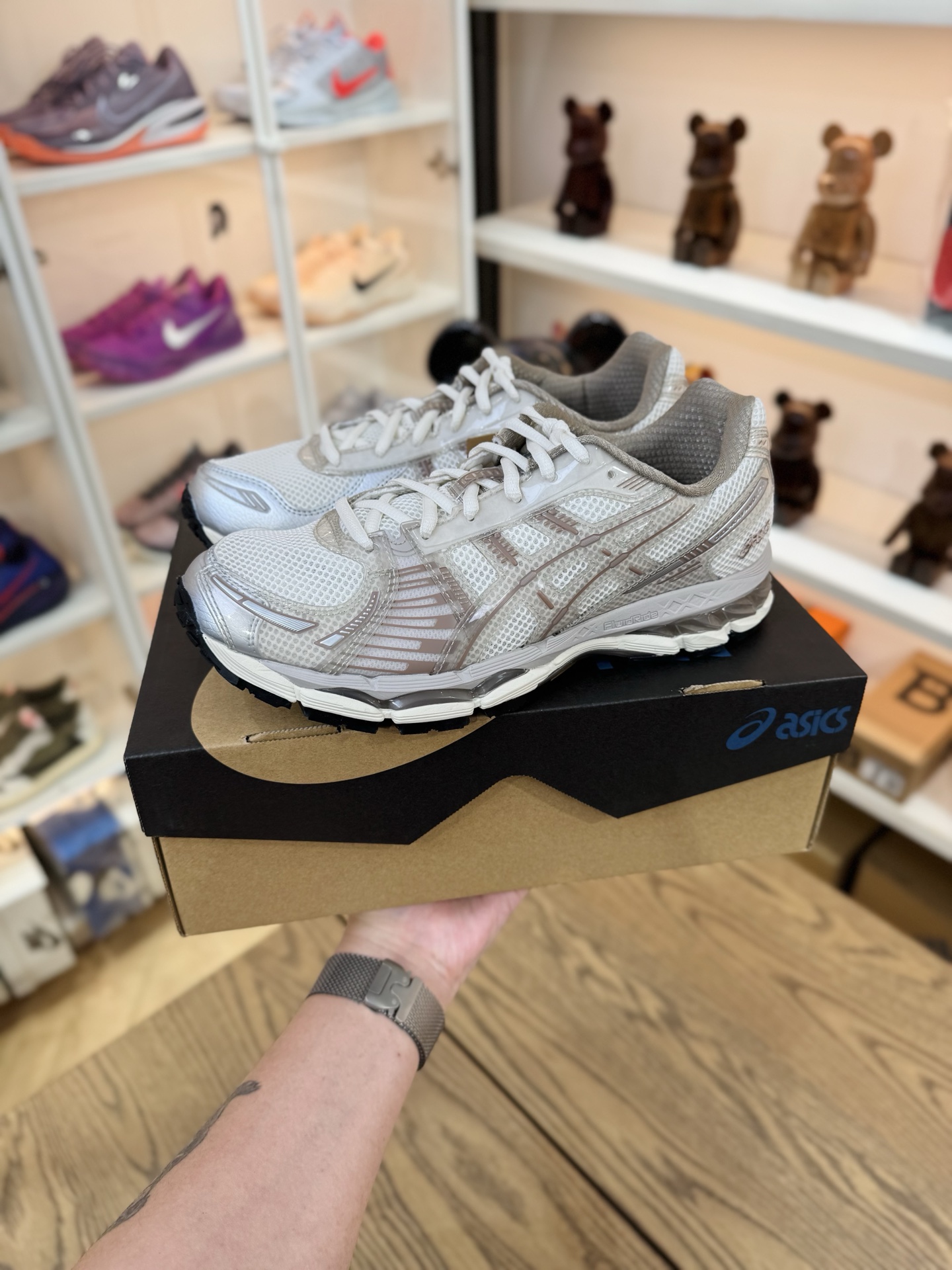 KITH x ASICS GEL Kayano 12.1 Loyalty Pack  米色 1203B144-100