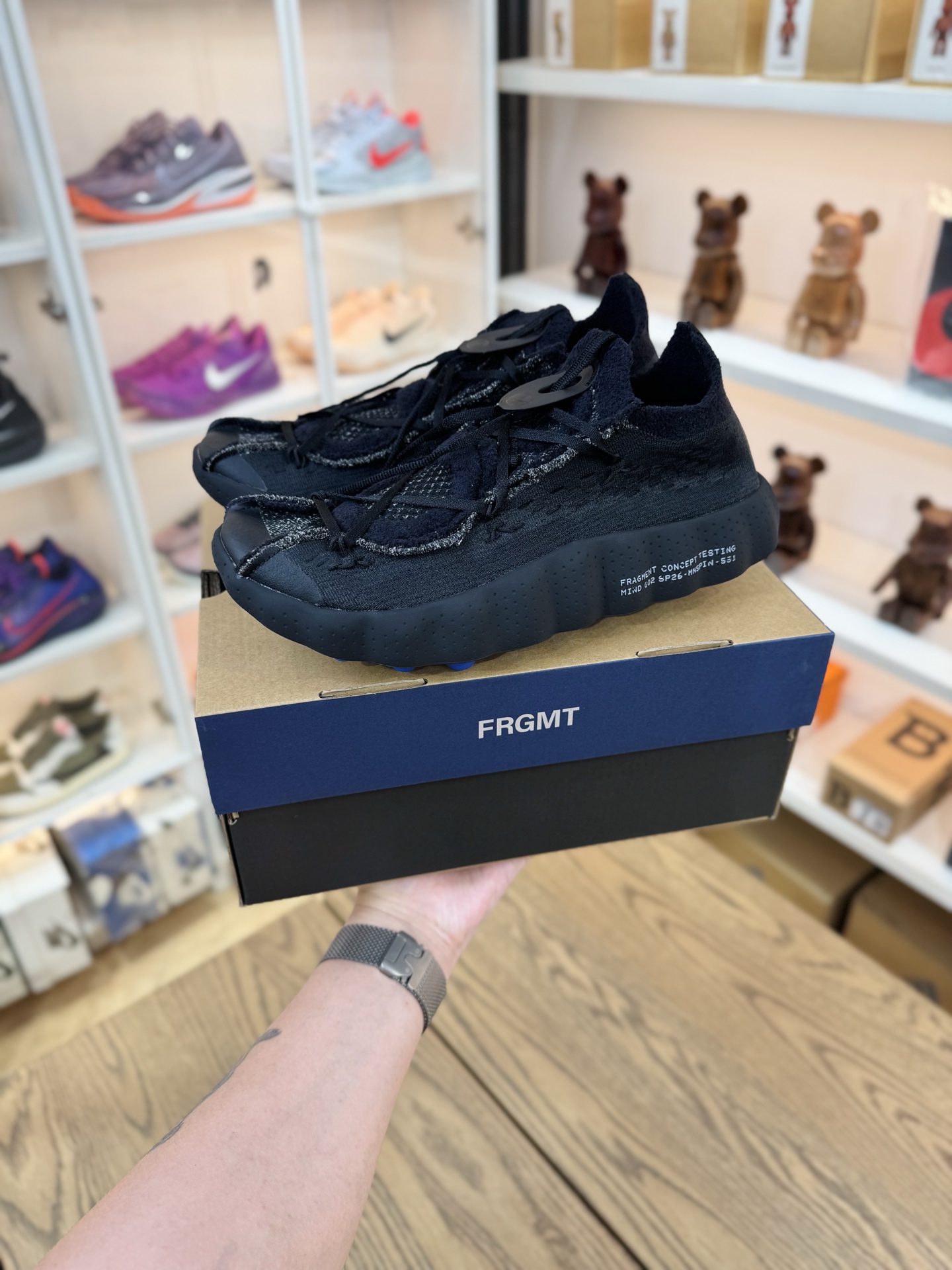 Mind 002 藤原浩 閃電黑籃⚡️ Fragment Design IQ8504-002
