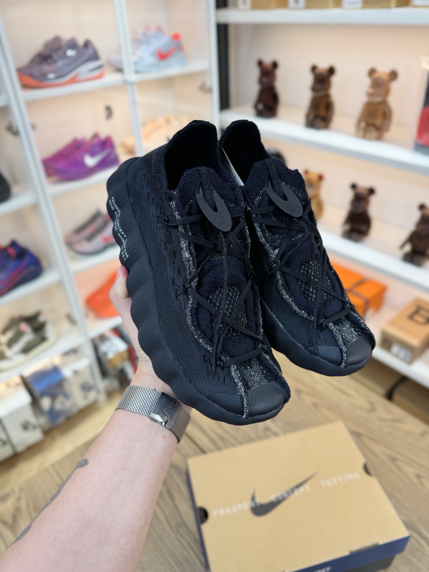 Mind 002 藤原浩 閃電黑籃⚡️ Fragment Design IQ8504-002
