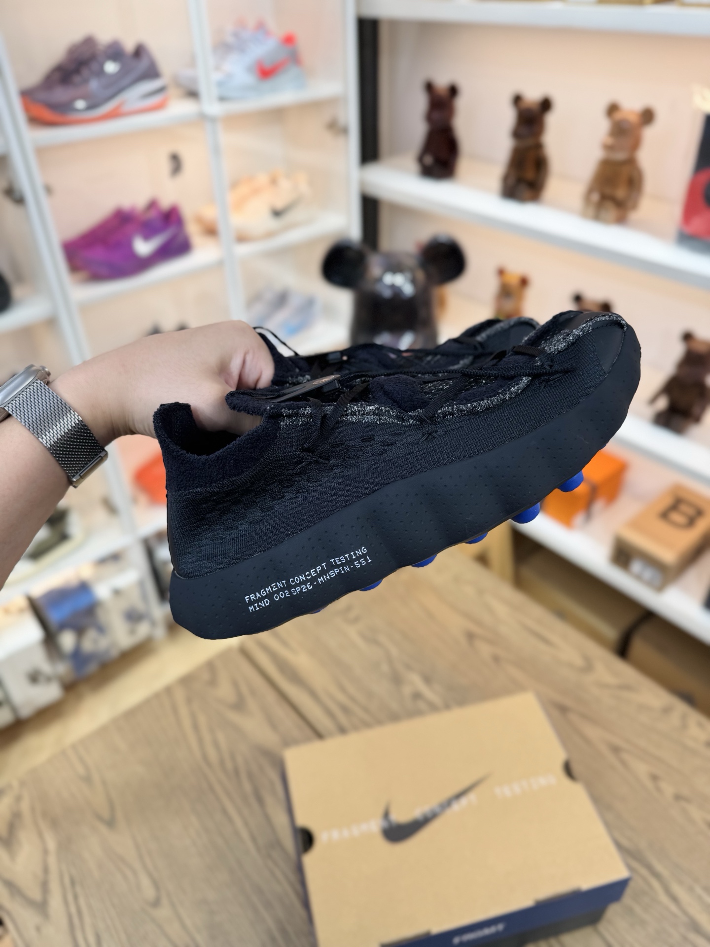 Mind 002 藤原浩 閃電黑籃⚡️ Fragment Design IQ8504-002