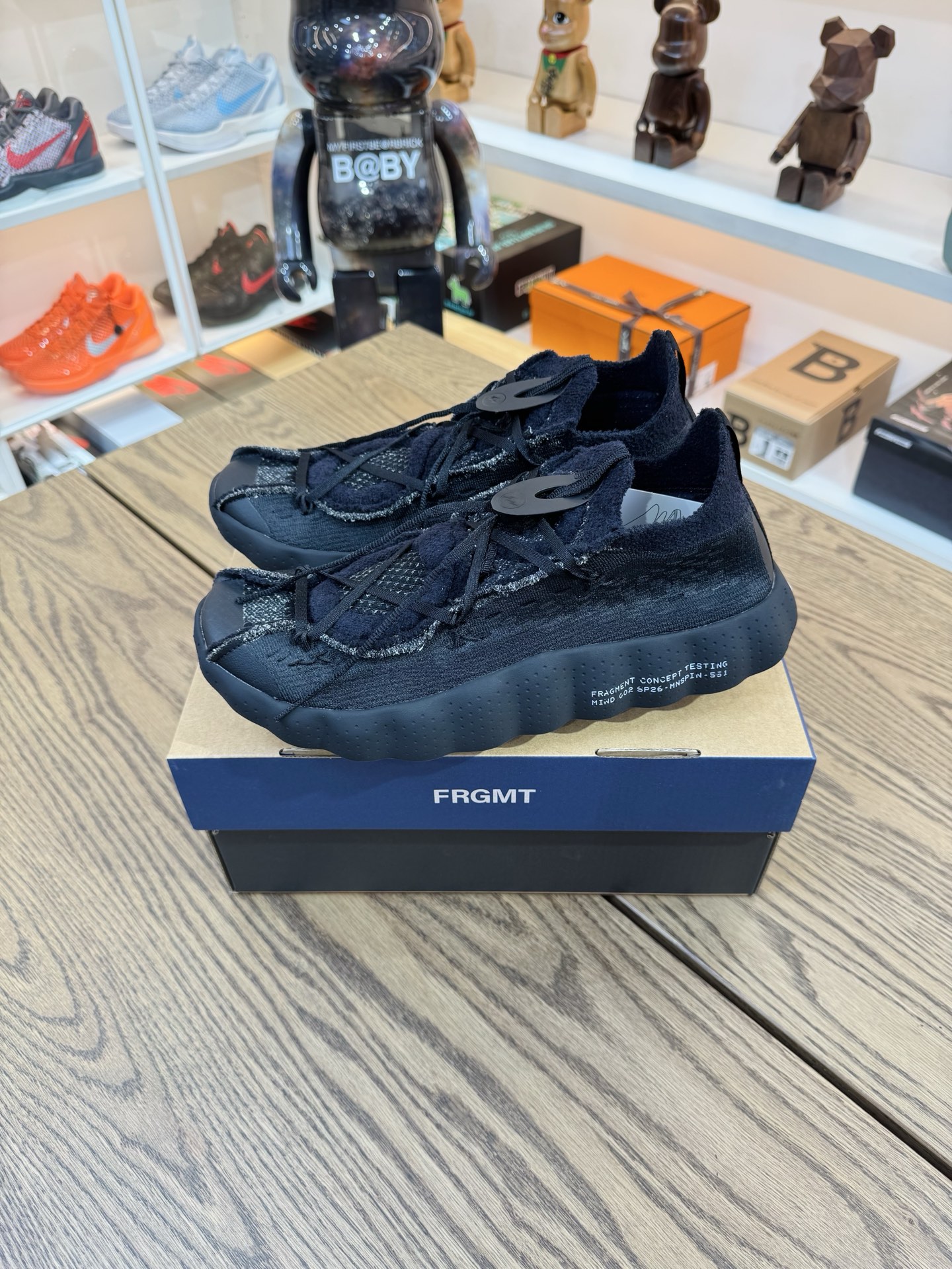 Mind 002 藤原浩 閃電黑籃⚡️ Fragment Design IQ8504-002