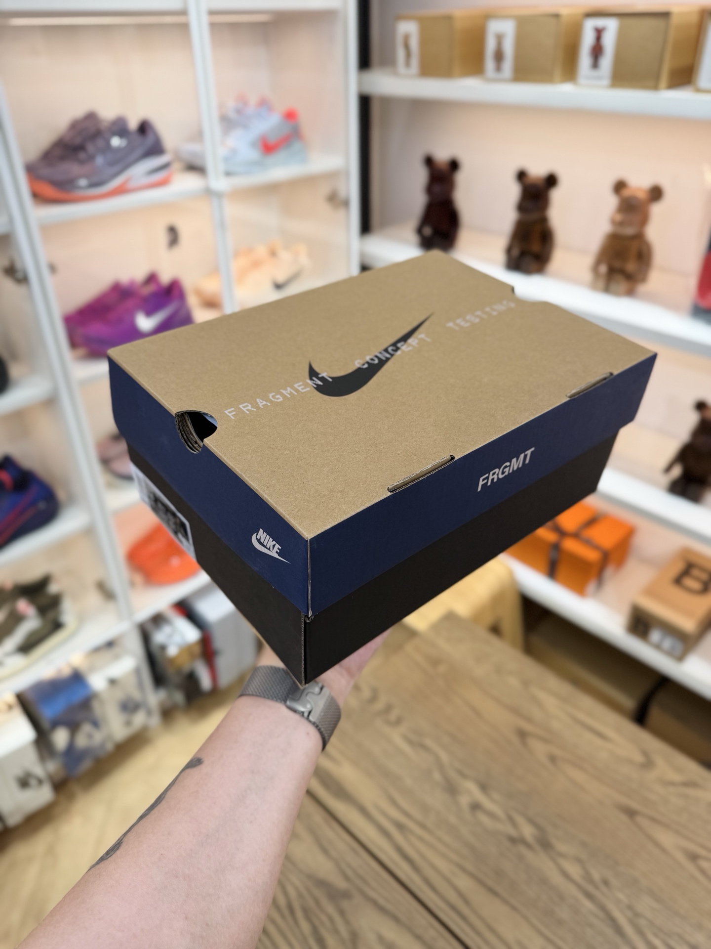 Mind 002 藤原浩 閃電黑籃⚡️ Fragment Design IQ8504-002