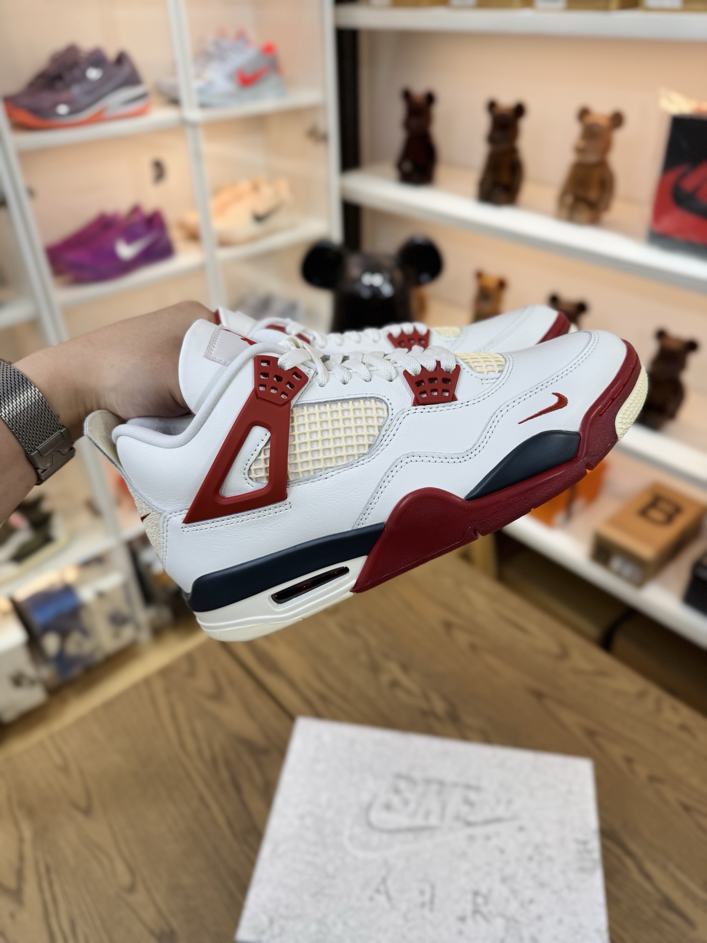 Nigel Sylvester AJ4 Brick After Brick 白紅 IQ8055-100