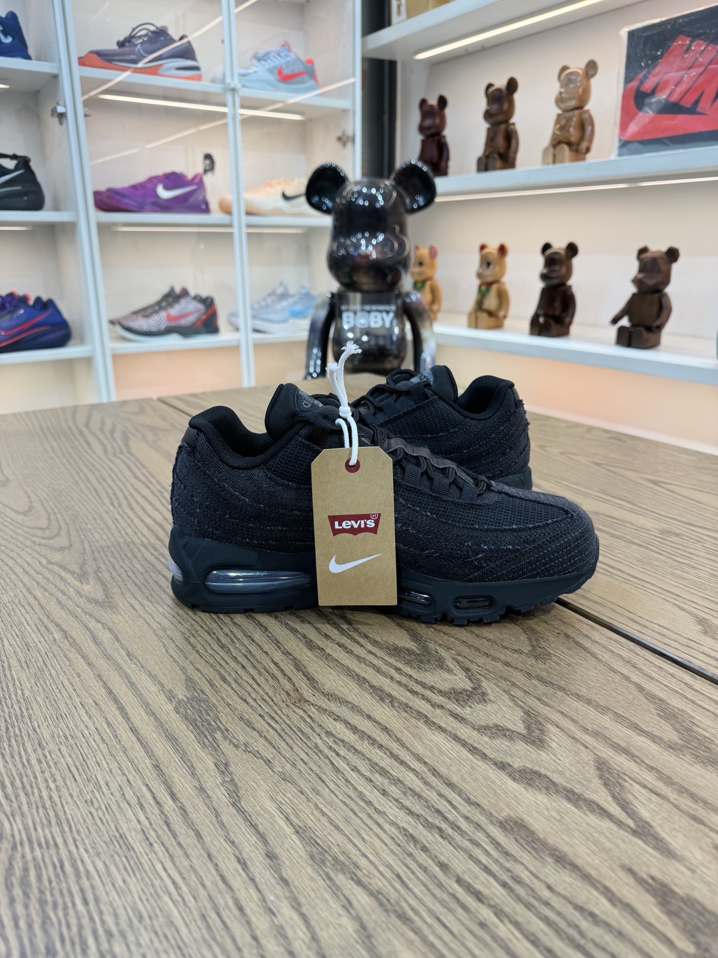 Levi's x Air Max 95 Black/Anthracite 黑色 HM4743-001