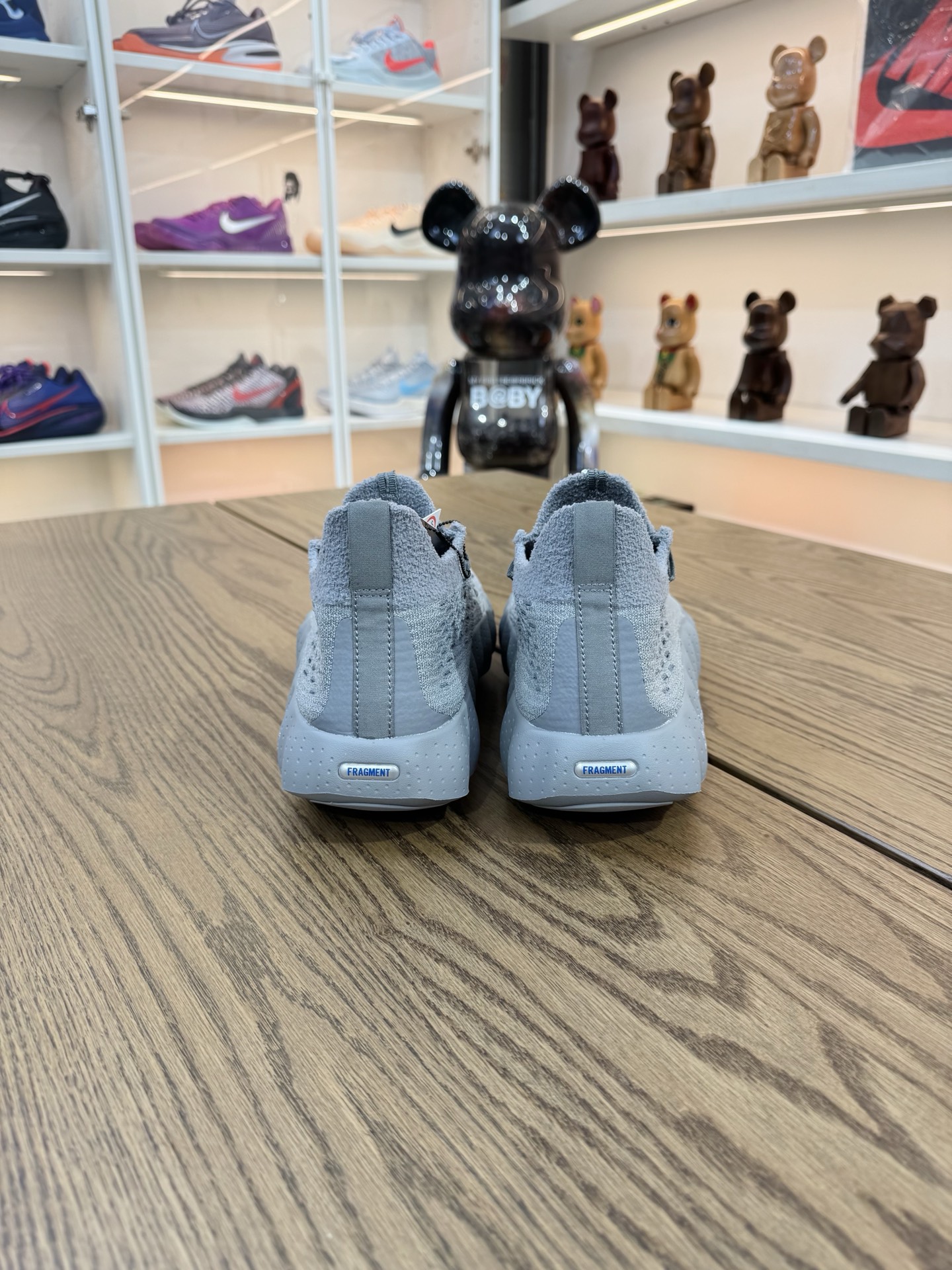 Mind 002 Fragment Design 藤原浩 閃電灰籃⚡️ IQ8504-001 日本發售版吊牌  