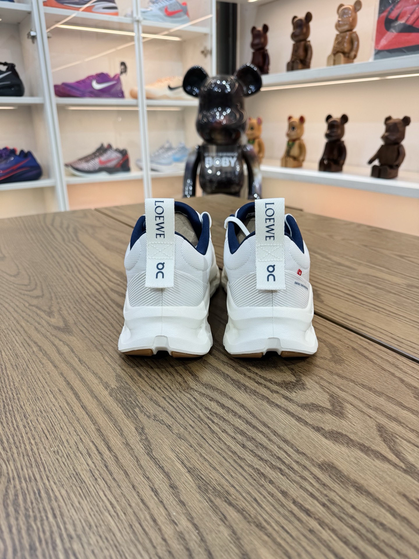On昂跑 x LOEWE 羅意威  聯名款 Cloudtilt 2.0 白藍色 尺碼 36-46