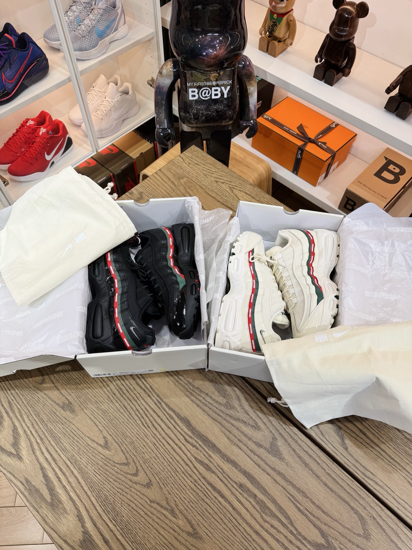 UNDEFEATED 聯名款 AirMax 95 OG 黑紅 IB4453-001
