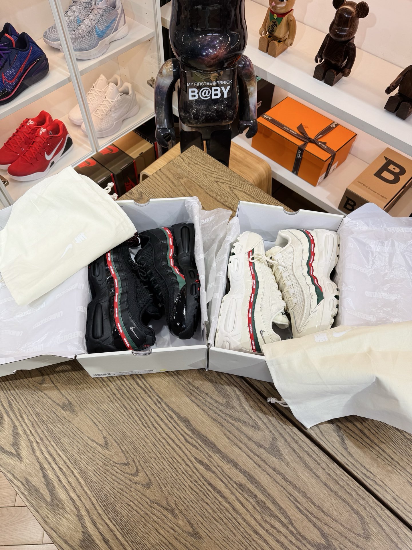 UNDEFEATED 聯名款 AirMax 95 OG 黑紅 IB4453-001