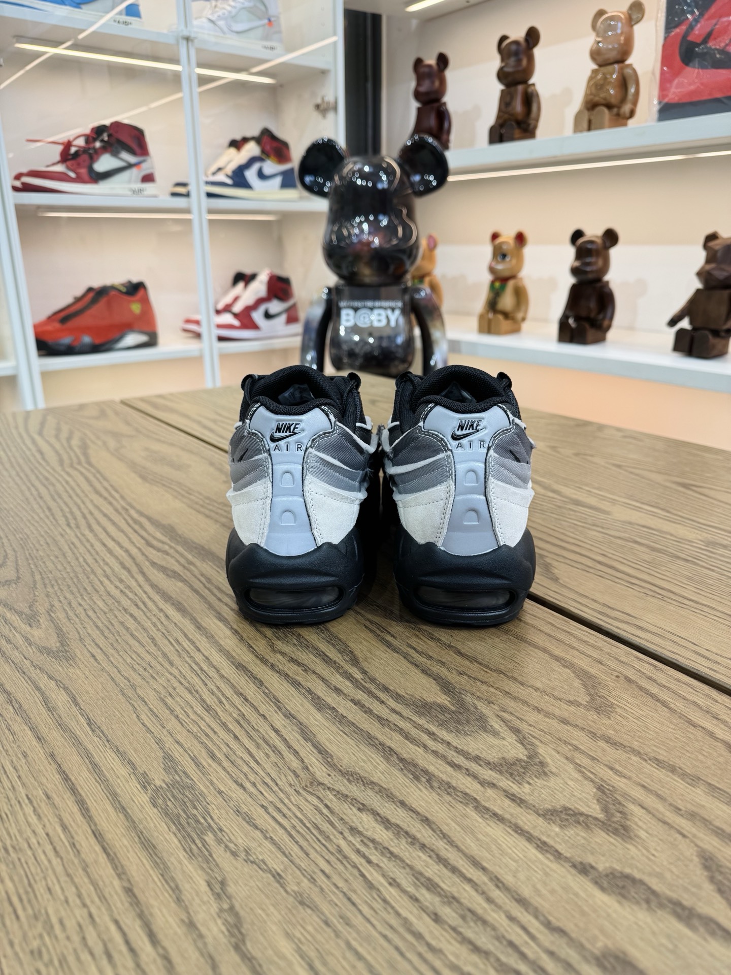 CDG x AirMax 95 黑白灰 CU8406-101 