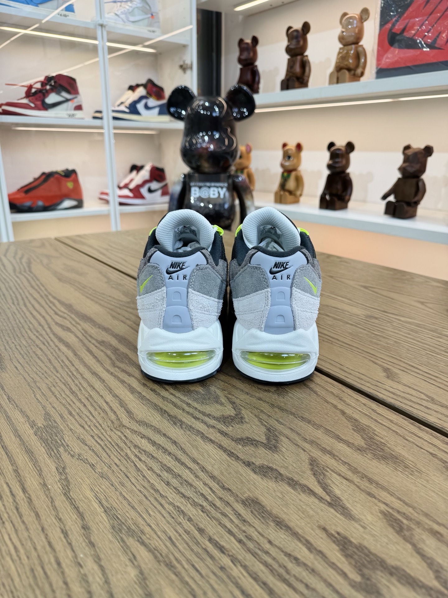 Air Max 95 OG 黑灰 Big Bubble Reverse Neon HM4738-001
