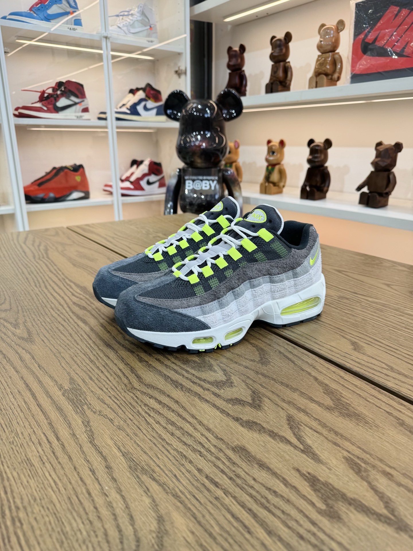 Air Max 95 OG 黑灰 Big Bubble Reverse Neon HM4738-001