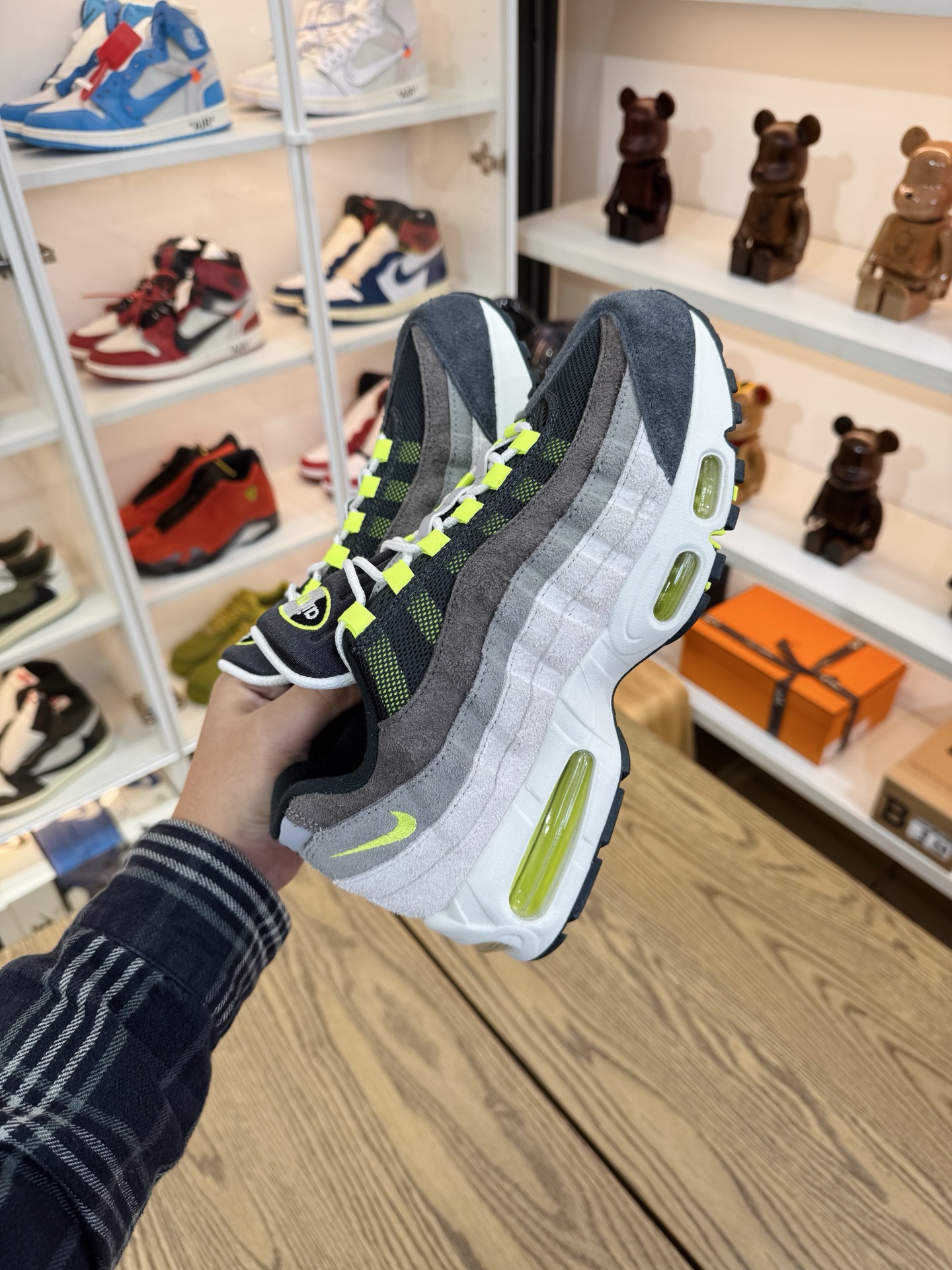 Air Max 95 OG 黑灰 Big Bubble Reverse Neon HM4738-001