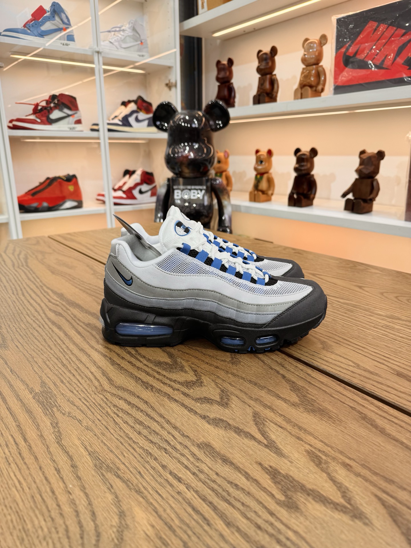 Air Max 95 OG Blue Spark 灰黑藍 2025版 IM7410-100