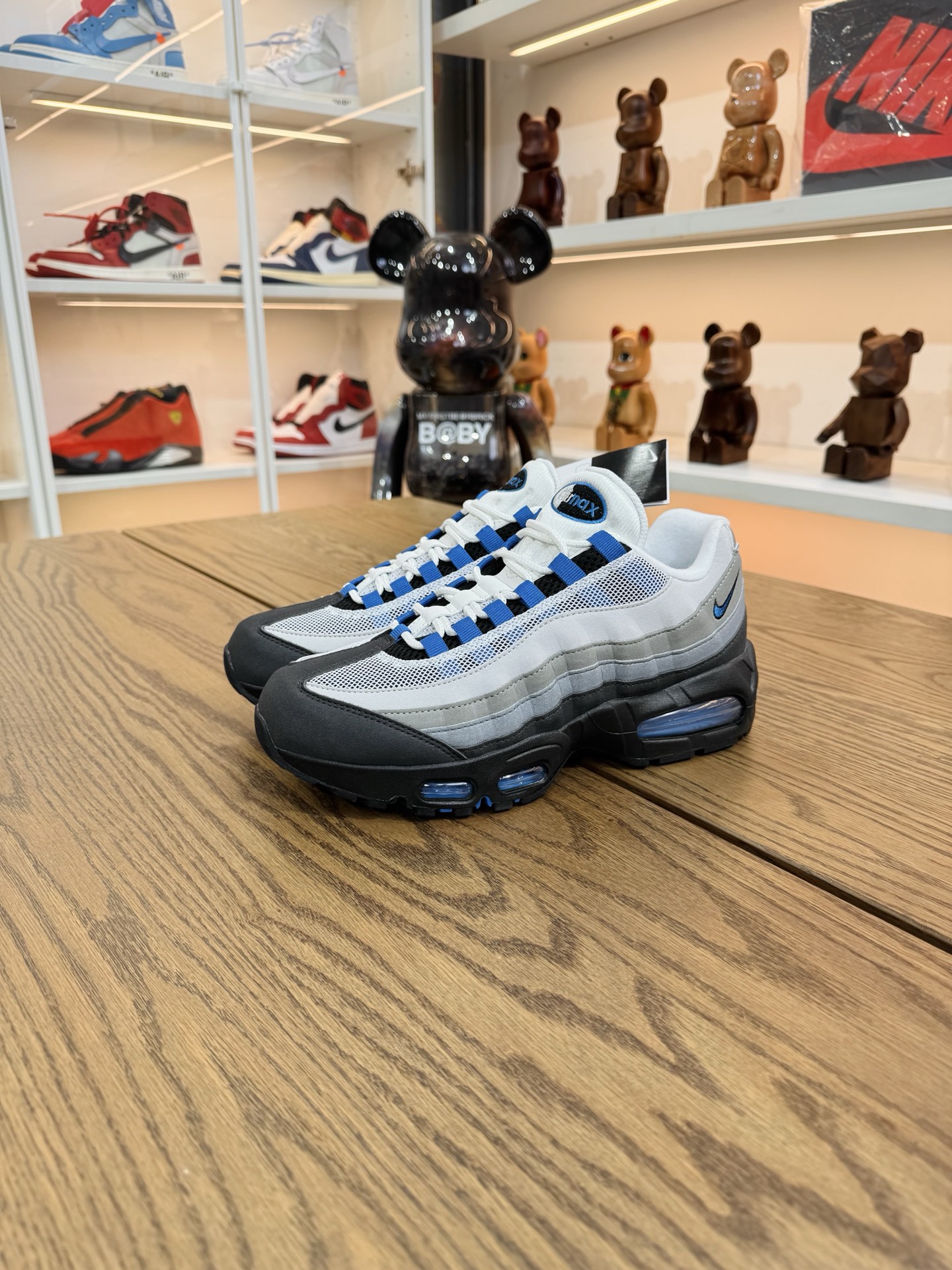 Air Max 95 OG Blue Spark 灰黑藍 2025版 IM7410-100