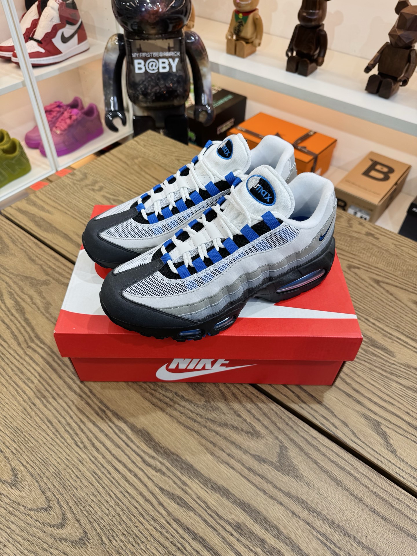 Air Max 95 OG Blue Spark 灰黑藍 2025版 IM7410-100