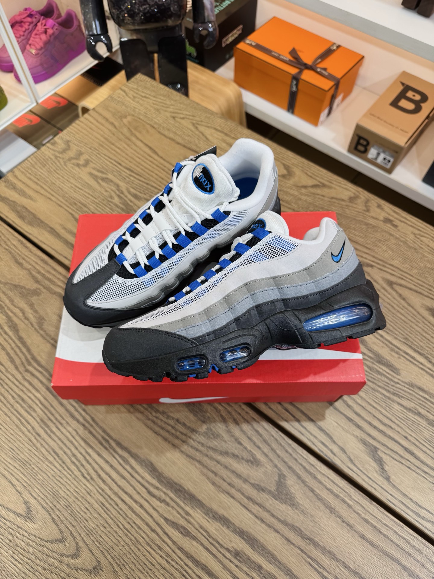 Air Max 95 OG Blue Spark 灰黑藍 2025版 IM7410-100
