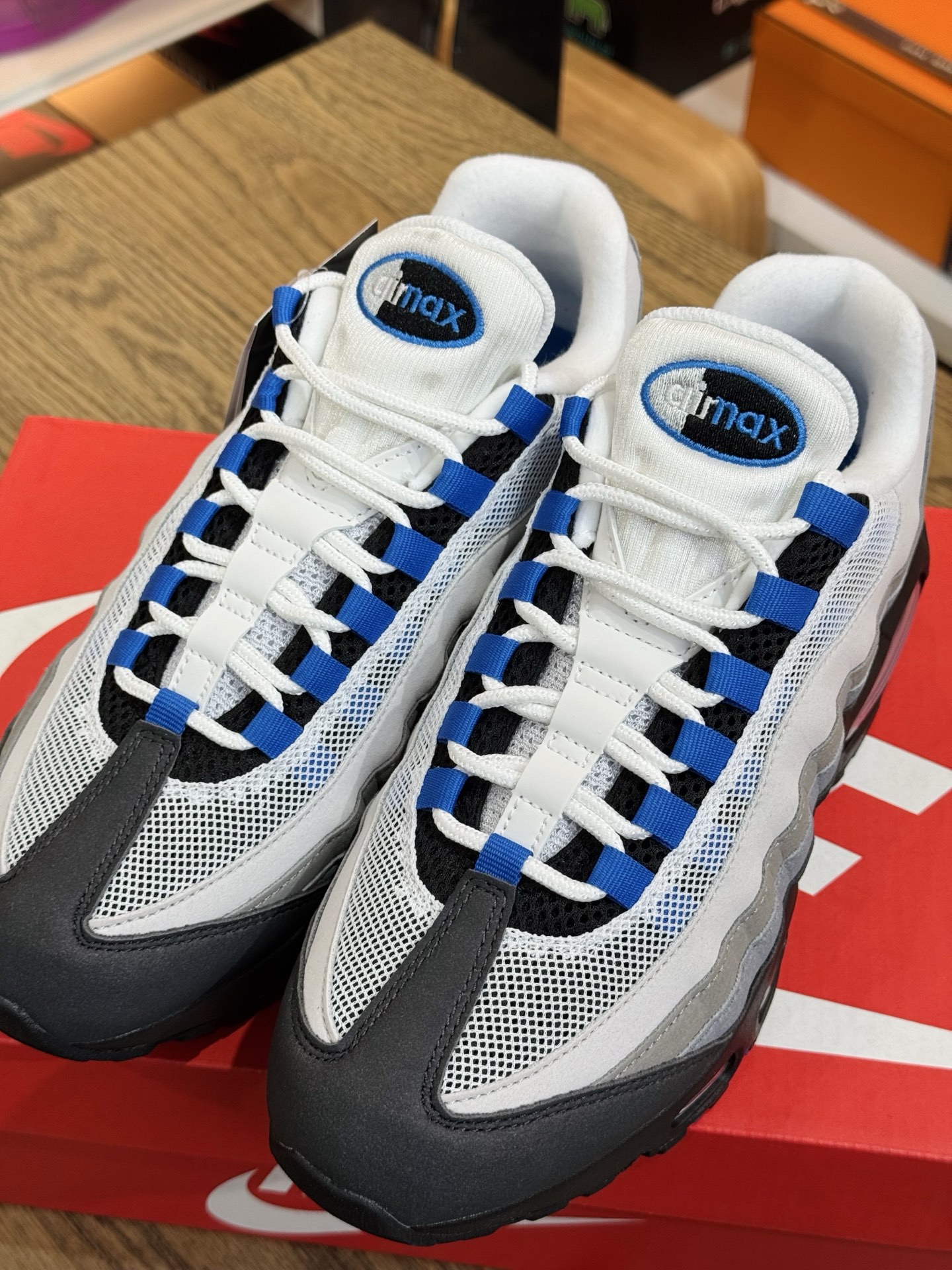 Air Max 95 OG Blue Spark 灰黑藍 2025版 IM7410-100
