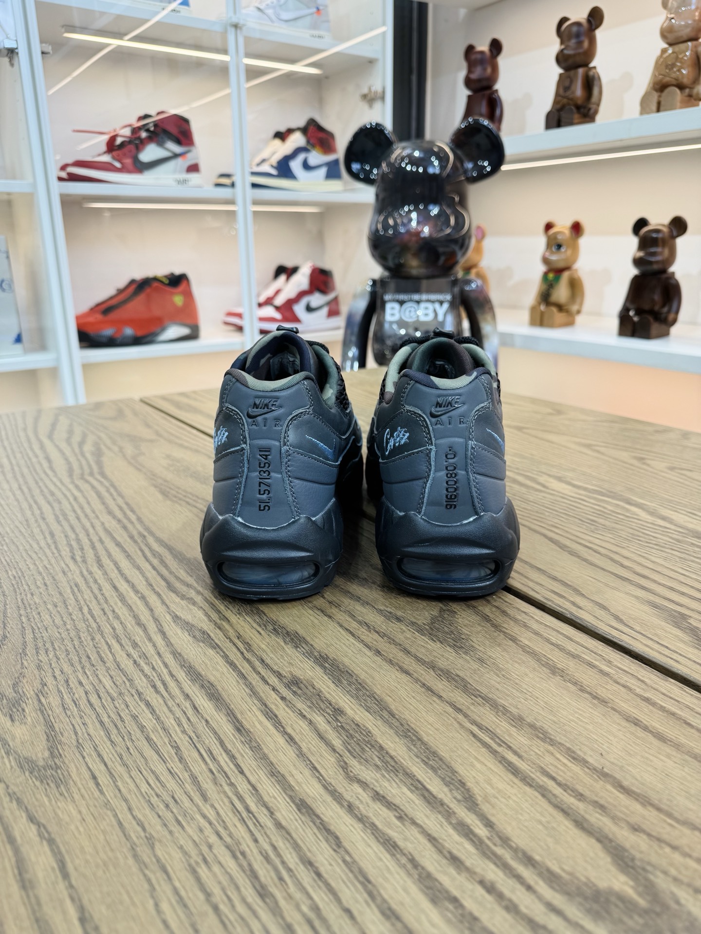 Corteiz x Max 95 復古聯名 Les Bleus 黑藍 