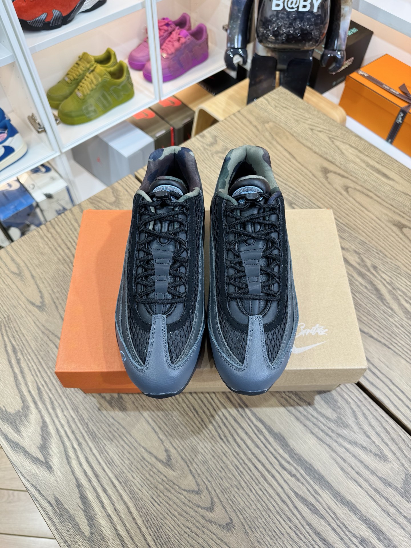 Corteiz x Max 95 復古聯名 Les Bleus 黑藍 