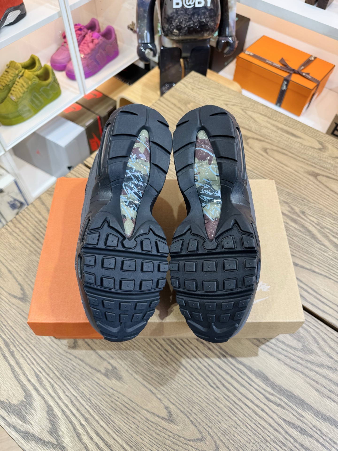 Corteiz x Max 95 復古聯名 Les Bleus 黑藍 