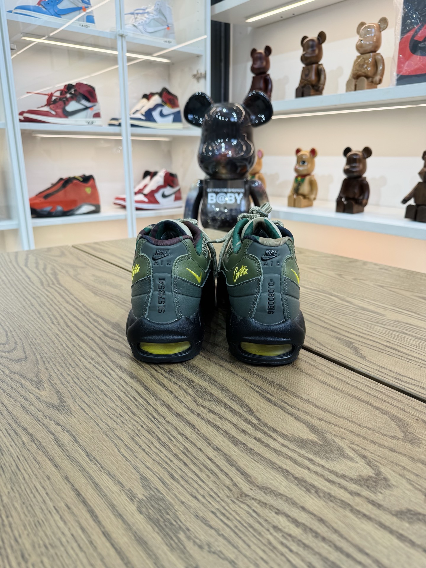 Corteiz x Max 95 復古聯名 橄欖綠 