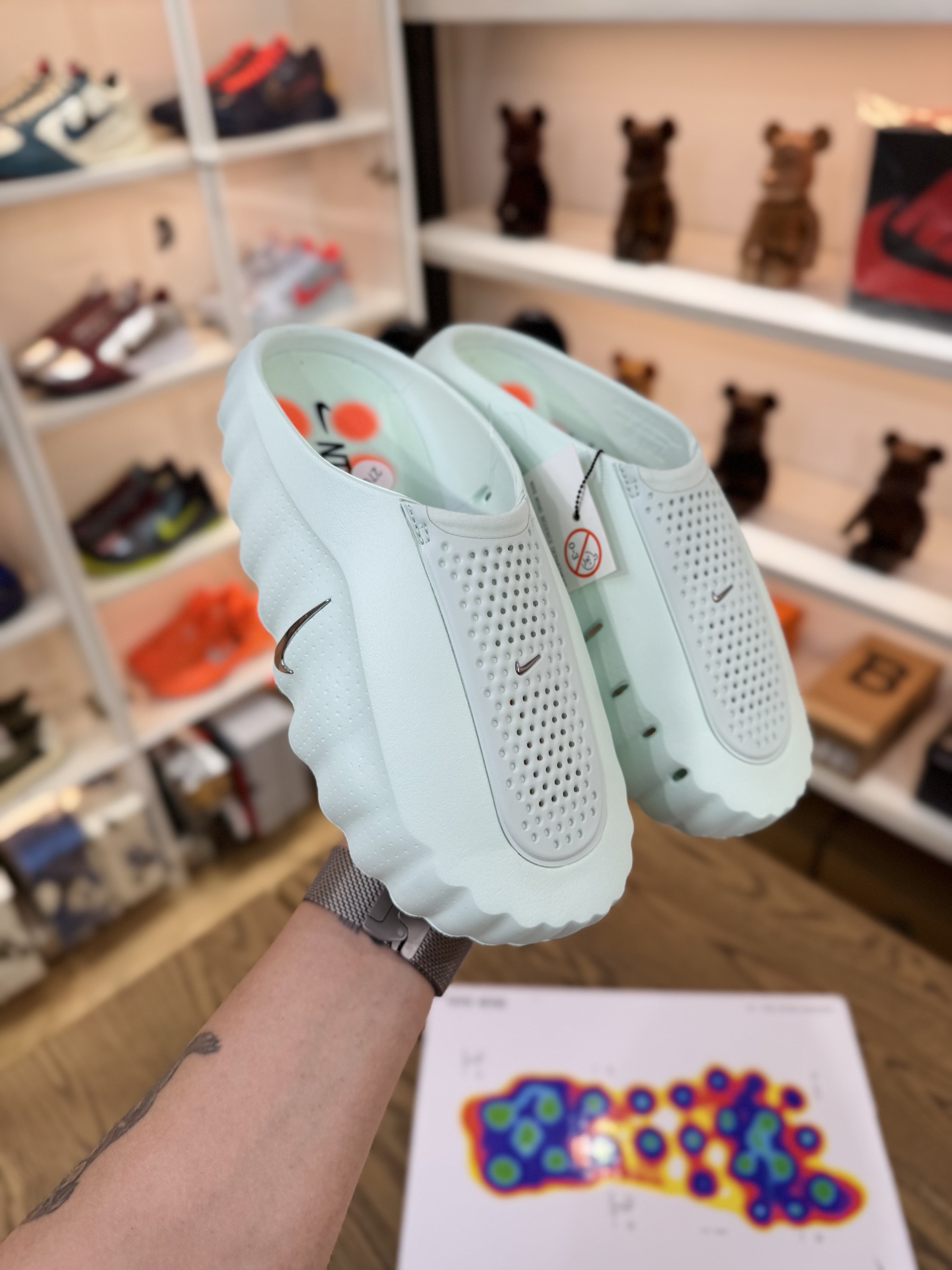 Mind 001 女款 灰綠色 HQ4309-300 款式偏小 建議加大1-2碼