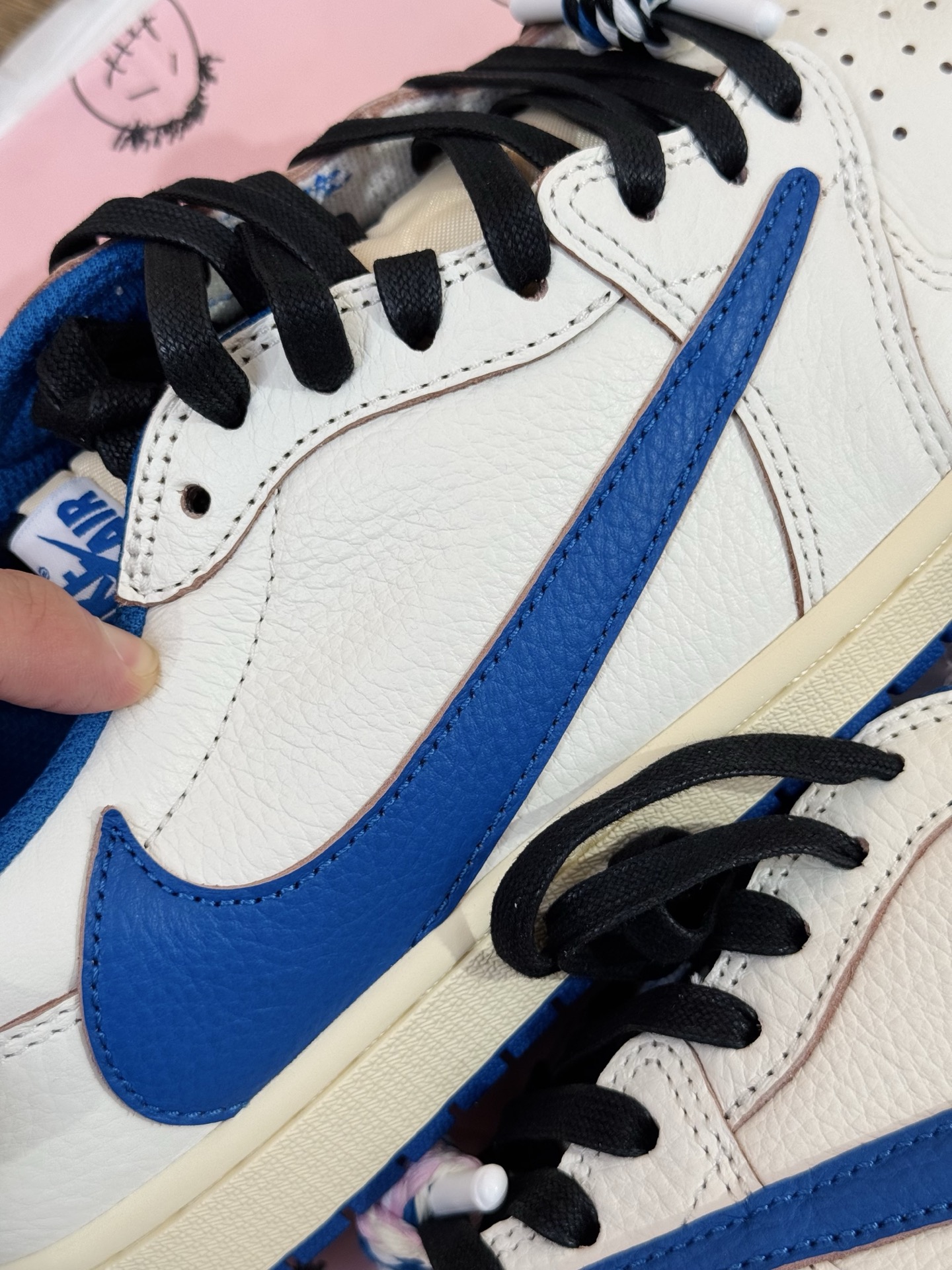 Prime 臻選產品｜Travis Scott AJ1倒鉤 No.10 閃電2.0 男女款 DM7866-104