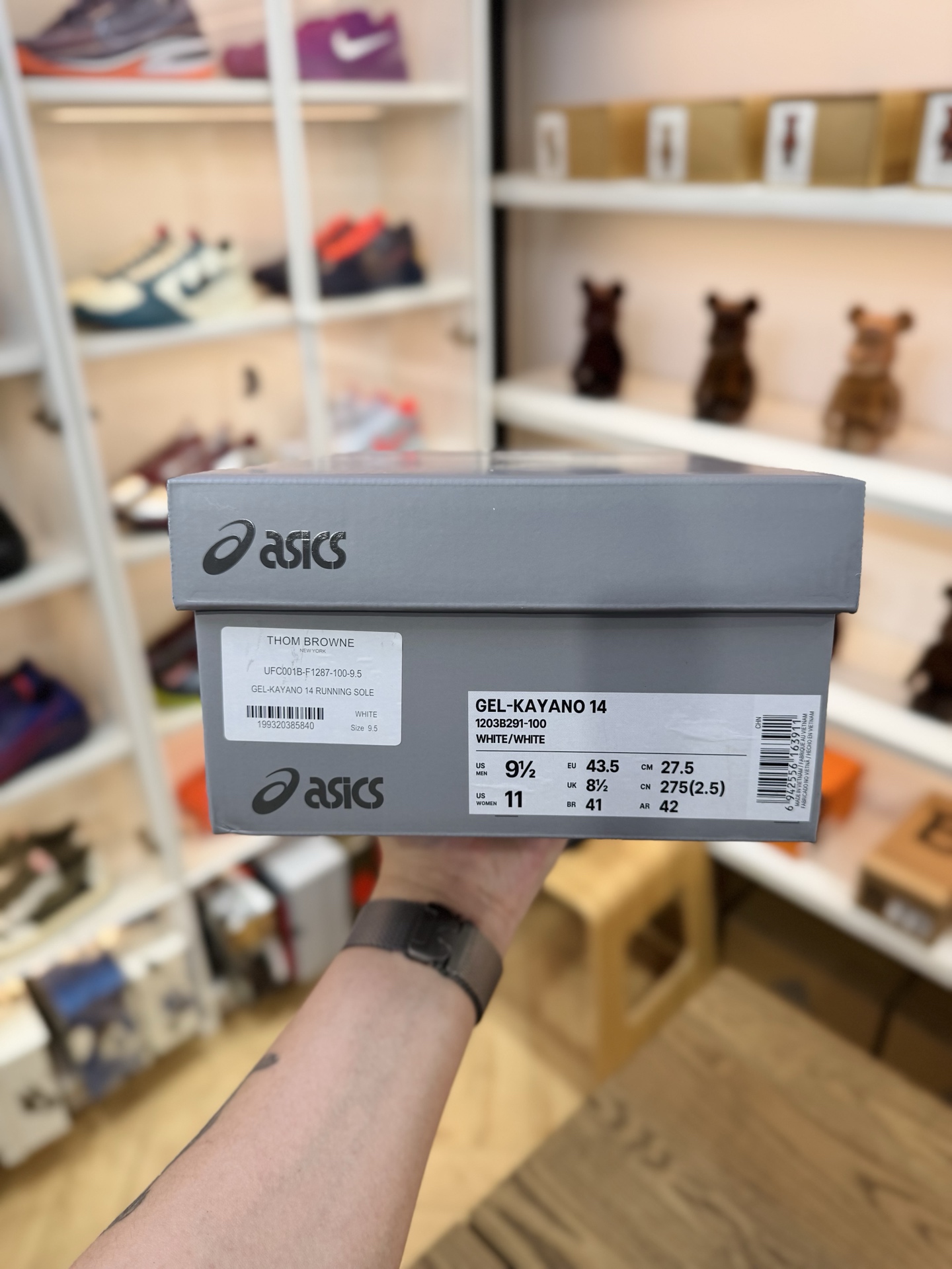 【總裁產品】TB × Kayano 14 白色 聯名款 1203B291-100