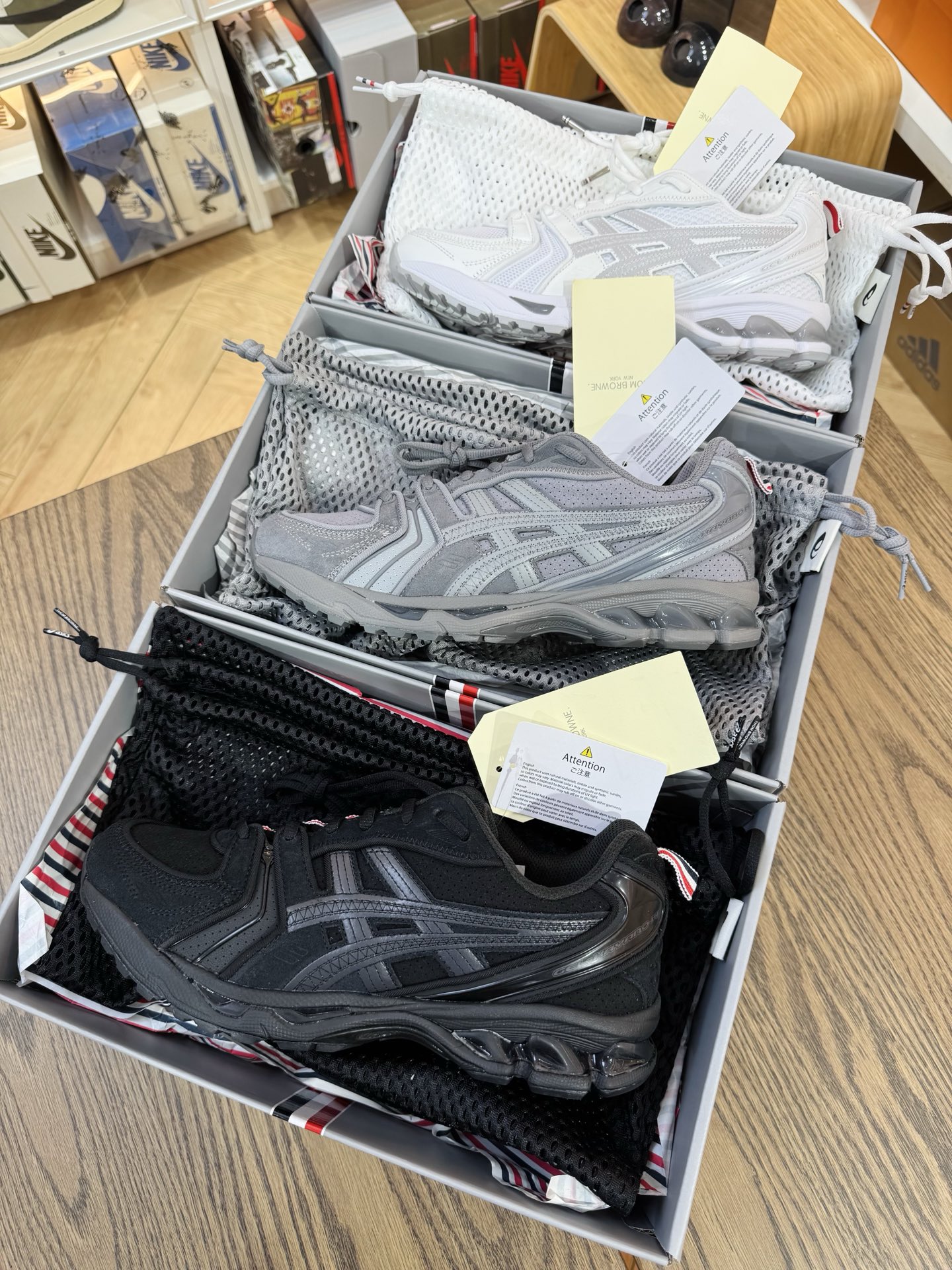 【總裁產品】TB × Kayano 14 黑色 聯名款 1203B110-001