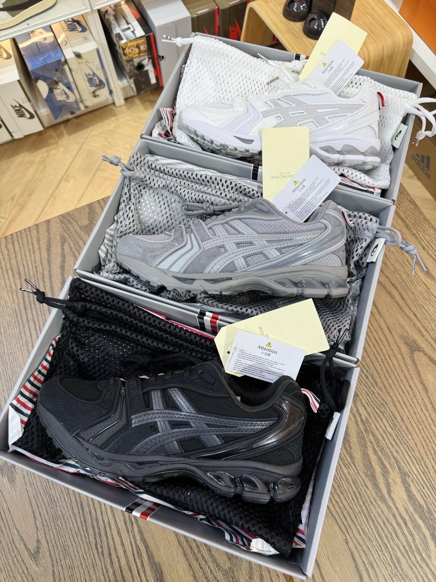 【總裁產品】TB × Kayano 14 黑色 聯名款 1203B110-001
