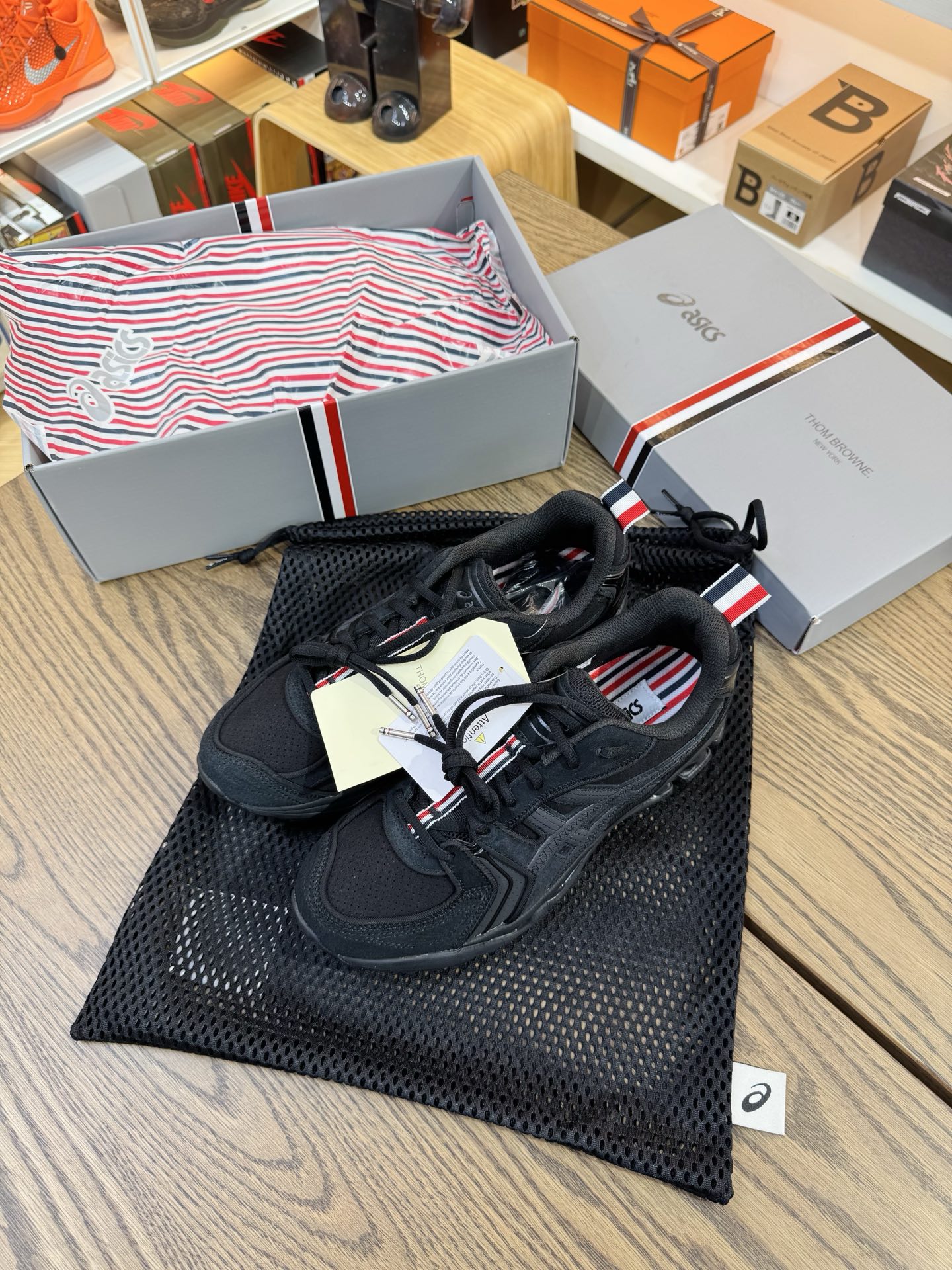 【總裁產品】TB × Kayano 14 黑色 聯名款 1203B110-001