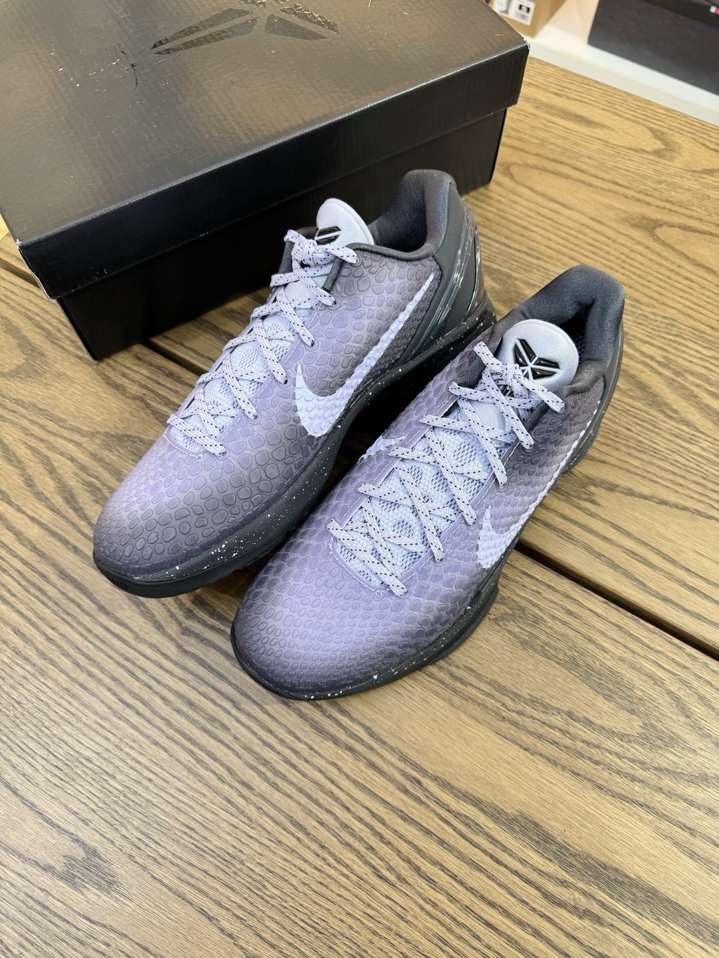 【H12產品】 Kobe 6 Protro "EYBL"  黑紫色💜 DM2825-001