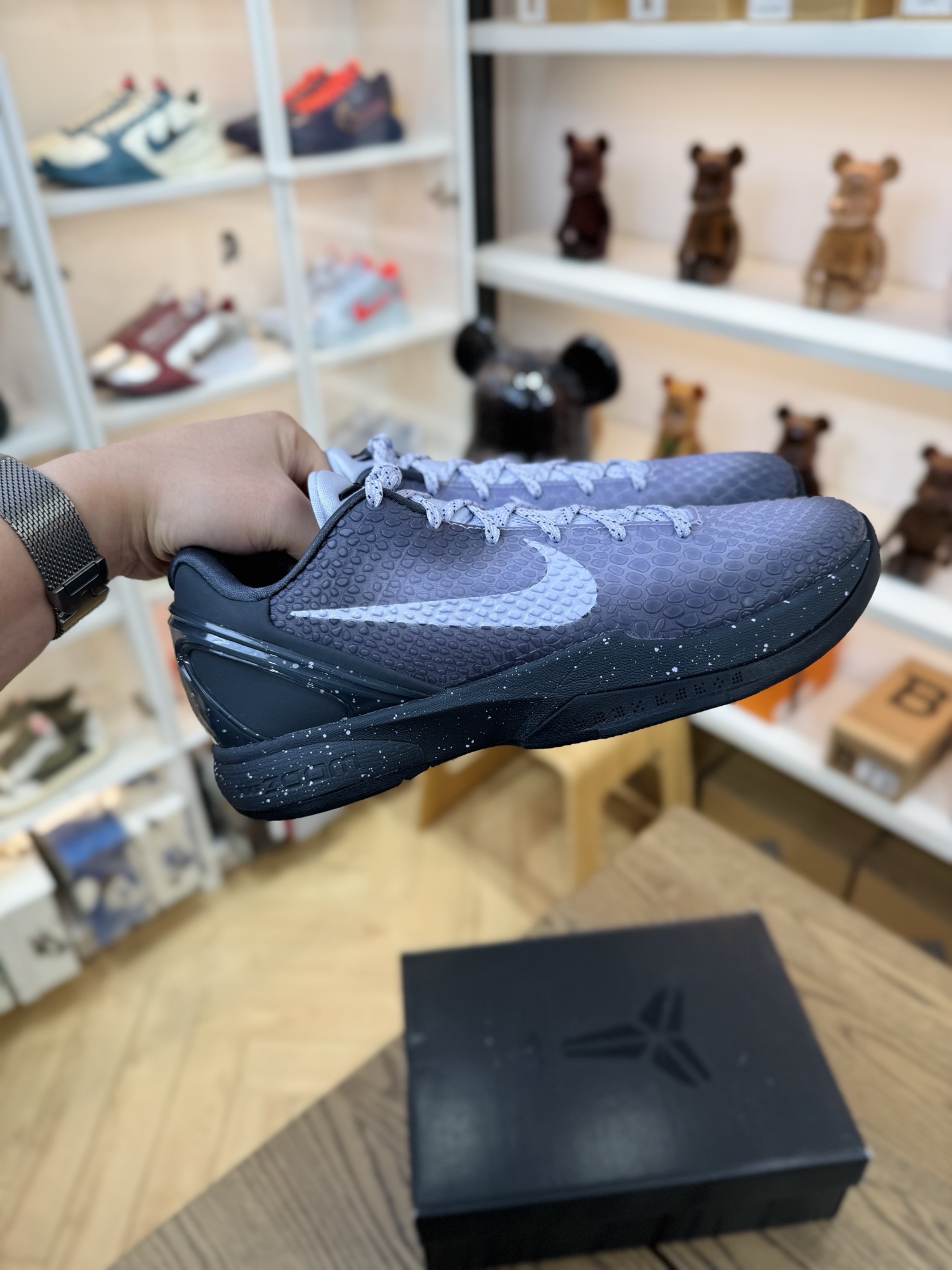 【H12產品】 Kobe 6 Protro "EYBL"  黑紫色💜 DM2825-001