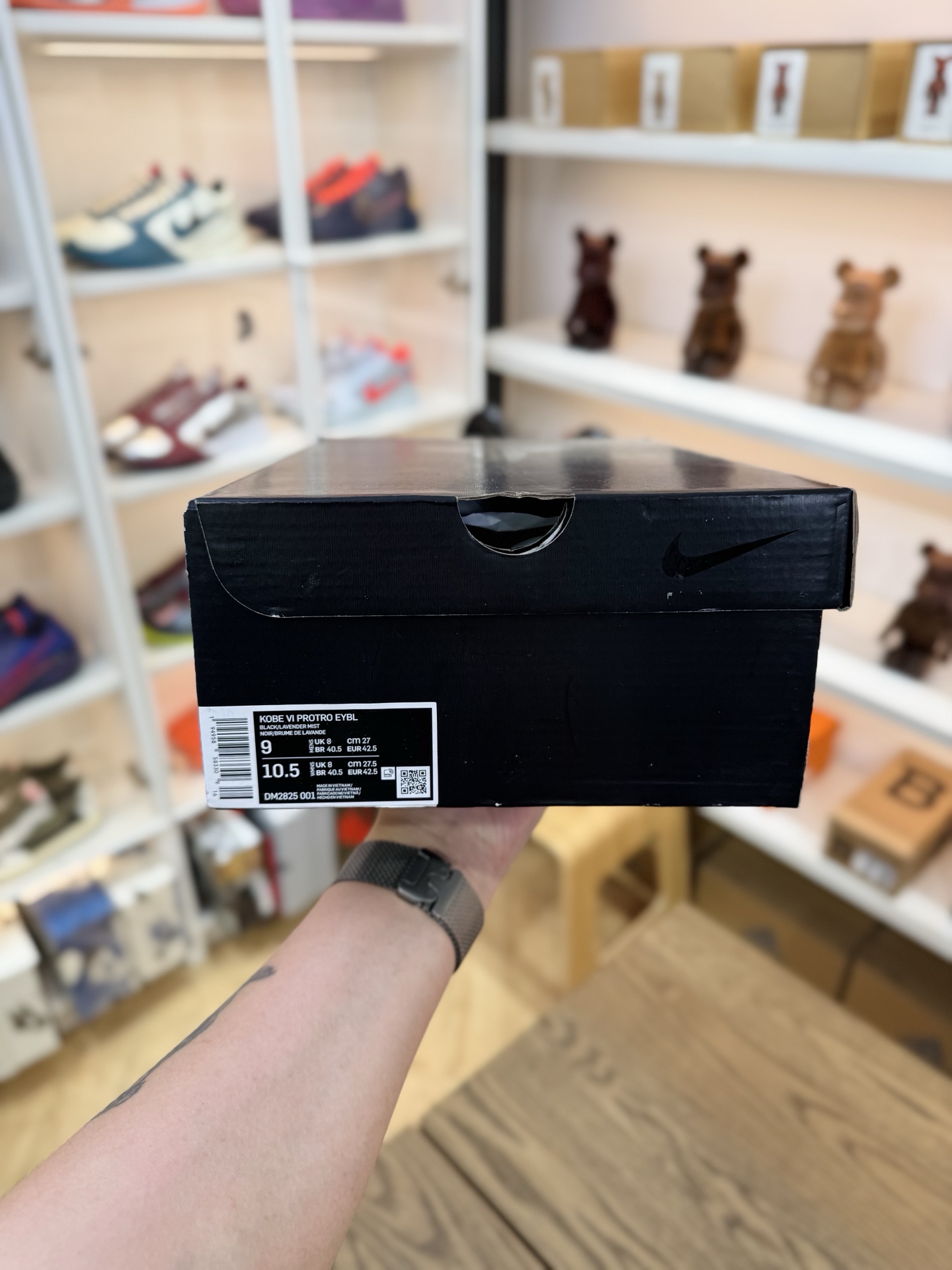 【H12產品】 Kobe 6 Protro "EYBL"  黑紫色💜 DM2825-001