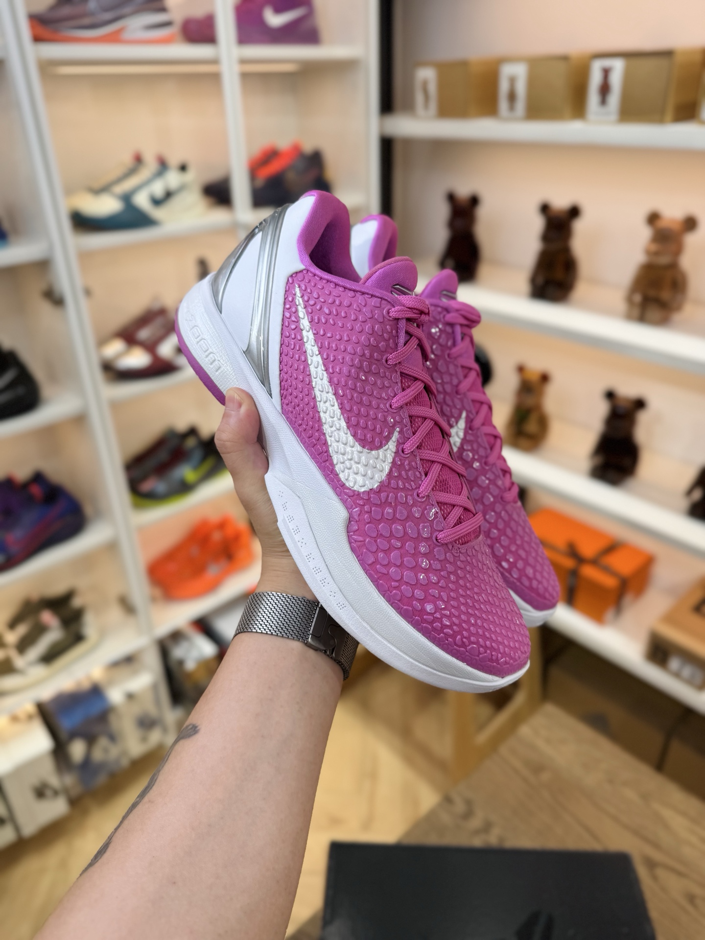 【H12產品】 Kobe 6 乳腺癌 粉白色 DJ3596-600