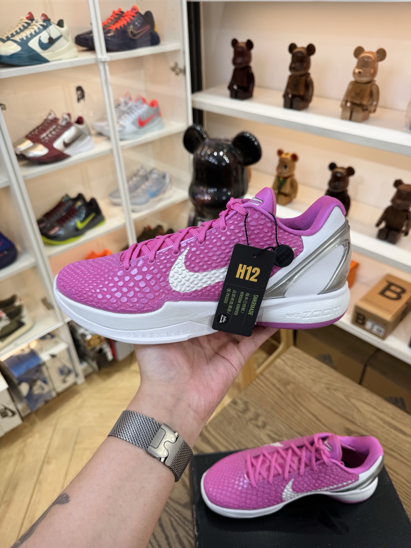 【H12產品】 Kobe 6 乳腺癌 粉白色 DJ3596-600